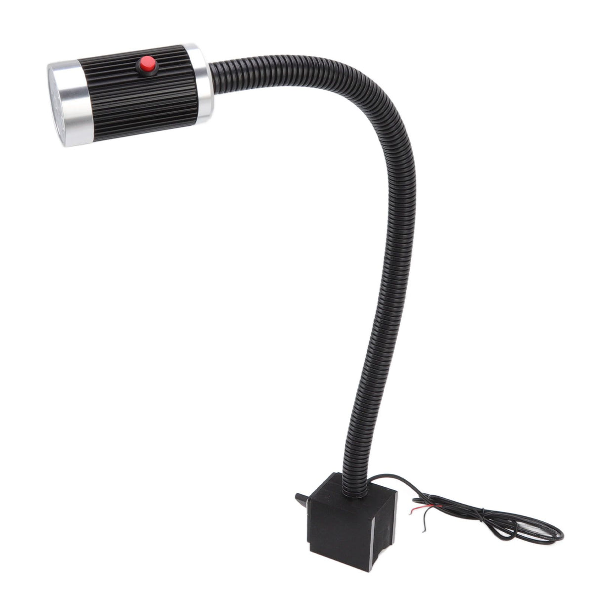 Magnetic Work Light 9W 24V LED Flexible Gooseneck Rustproof Aluminium Magnetic Base Gooseneck Work Light for Industry
