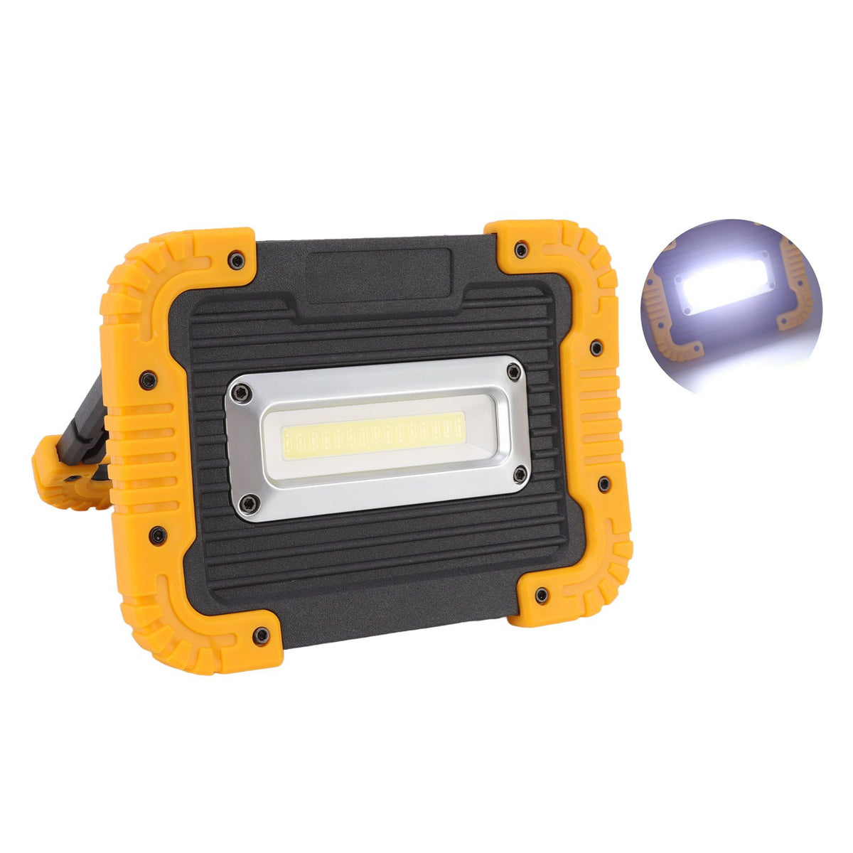 Portable COB Work Light USB Charging Waterproof Emergency Light for Outdoor Repair with Battery