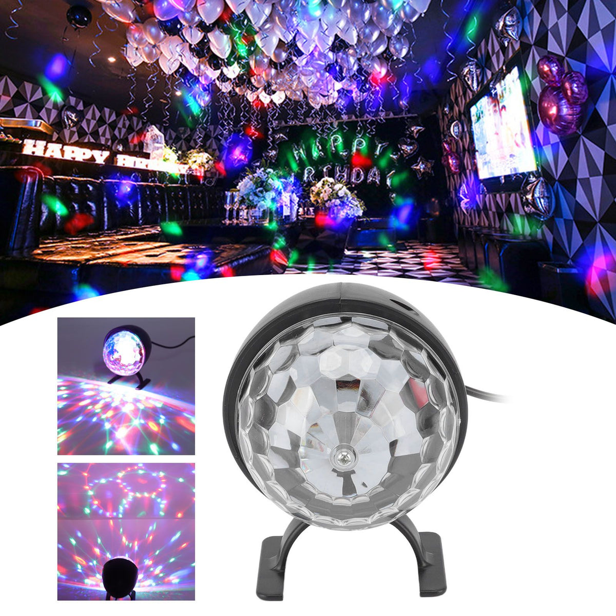 Star Projector Night Light USB Powered Multiple Modes Adjustable Mini Astral Projection Lamp for Bar Club