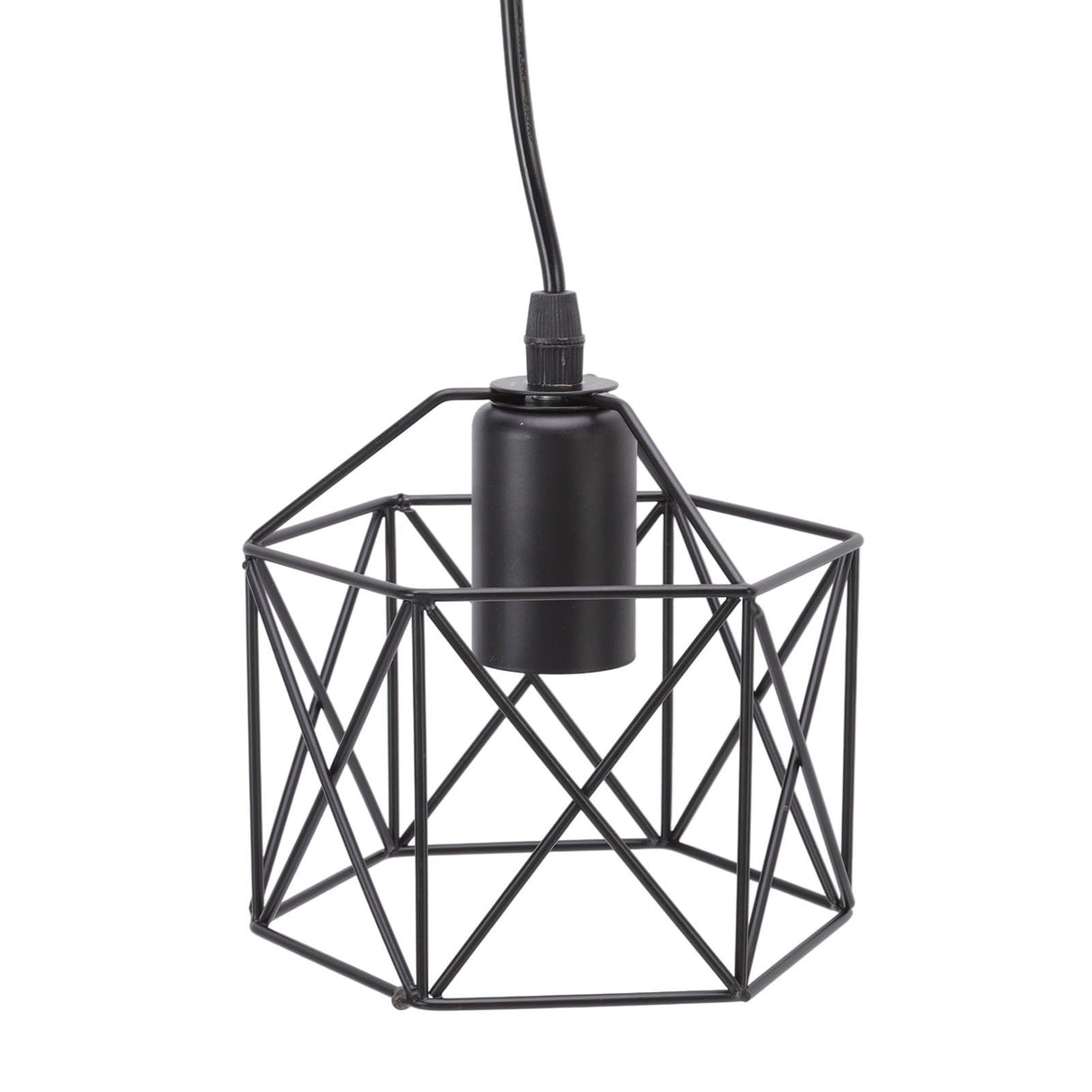 Antique Pendant Lampshade E27 3 Head Retro Unique Style Hanging Light Shade for Home Cafes 85‑240V