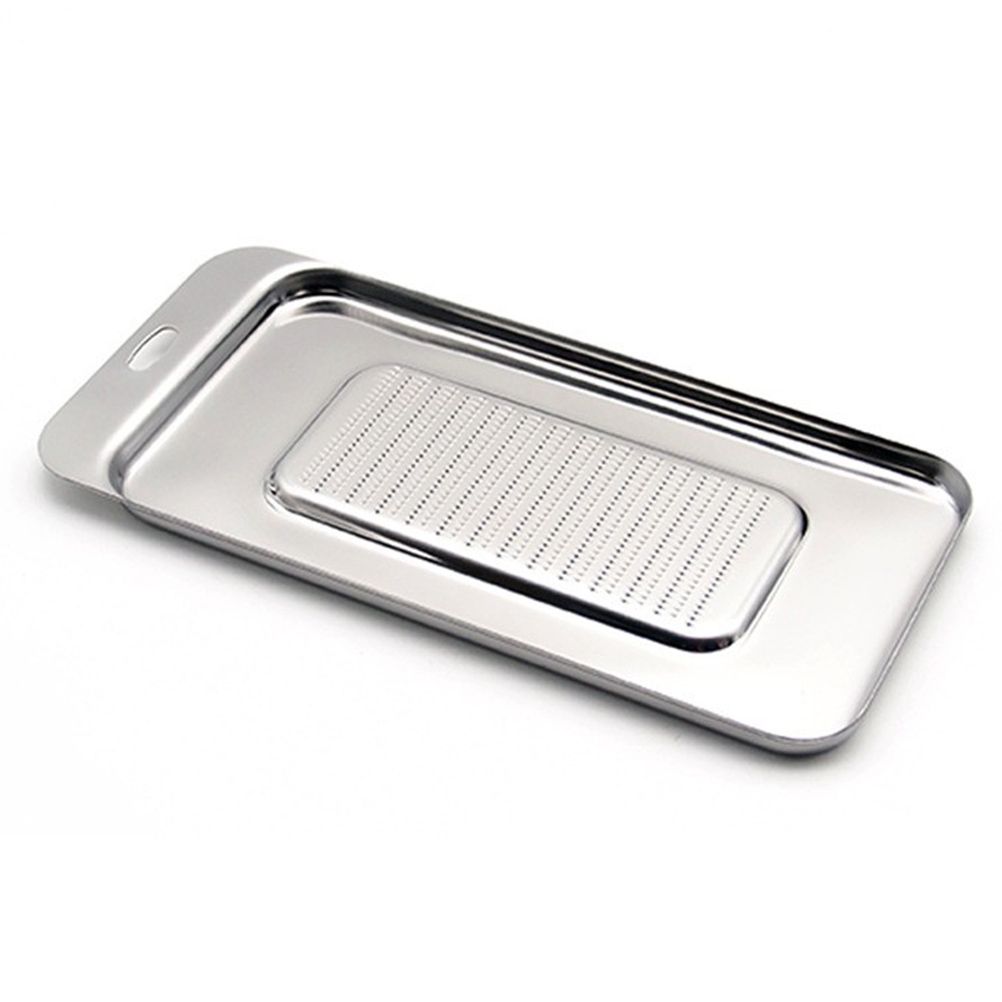 Thicken Stainless Steel Ginger Grater Wasabi Garlic Grinding Tools Cheese Grater Not Easily Deformed Garlic Masher