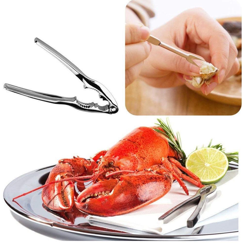 12PCS Seafood Tools Crab Sheller Forks Set Opener Shellfish Lobster Leg Sheller Kitchen Accessories
