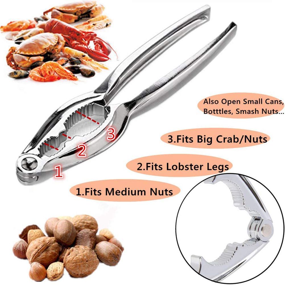 12PCS Seafood Tools Crab Sheller Forks Set Opener Shellfish Lobster Leg Sheller Kitchen Accessories