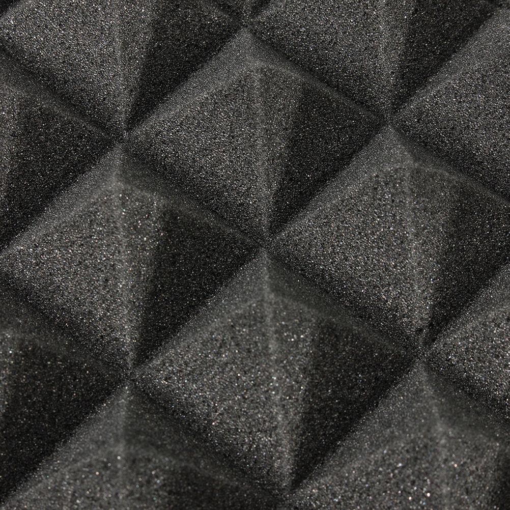 12Pcs Acoustic Foam Panels Acoustic Foam Sound Absorption Pyramid Studio Treatment Wall Panels