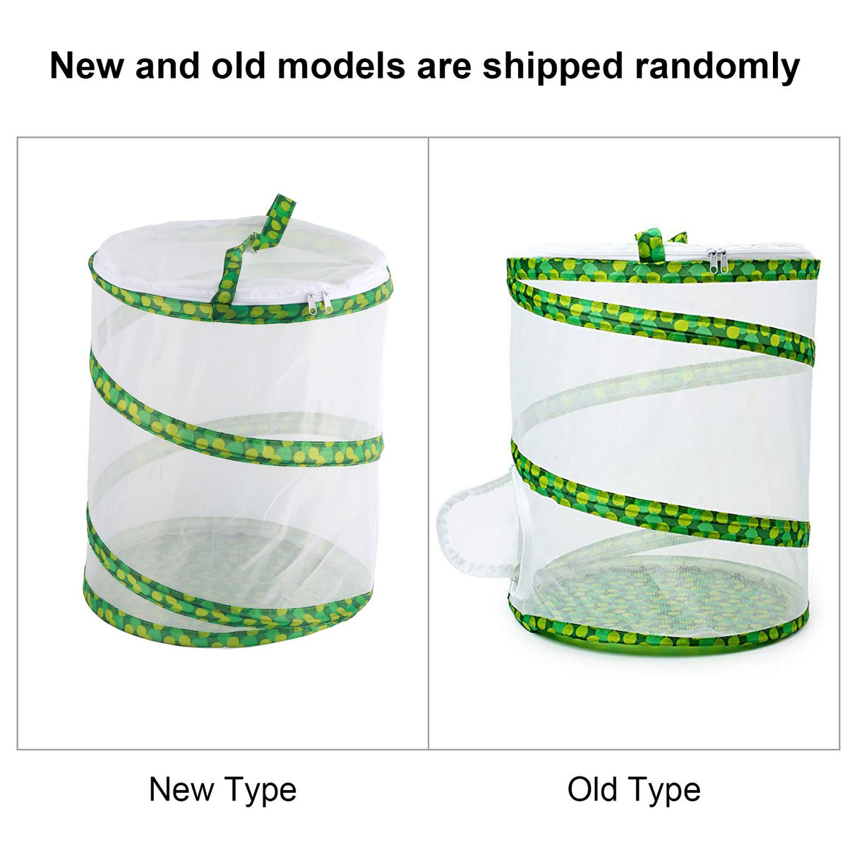 Net Insect Butterfly Habitat Cage Collapsible Insect Housing Enclosure Breeding Cages