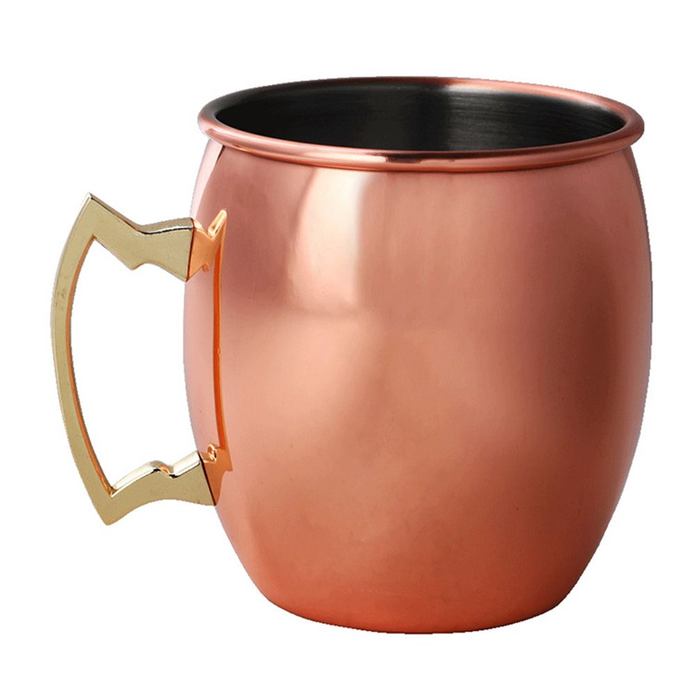 550ml Copper Plated Moscow Mule Mug Beer Cup Coffee Mug Copper Plated Mugs Kitchen Bar Drinkware