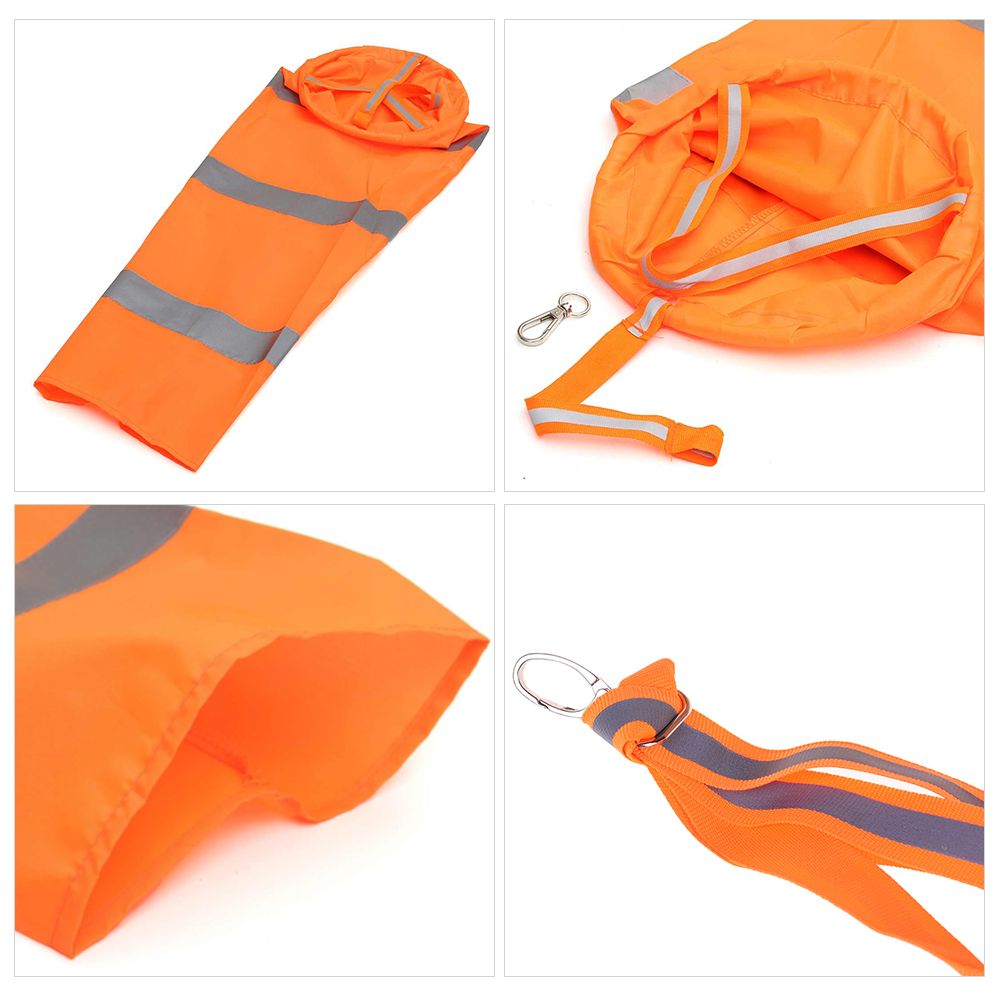 Windsock with Reflective Strips Outdoor Wind Measurement Bag Oxford Cloth Windsock