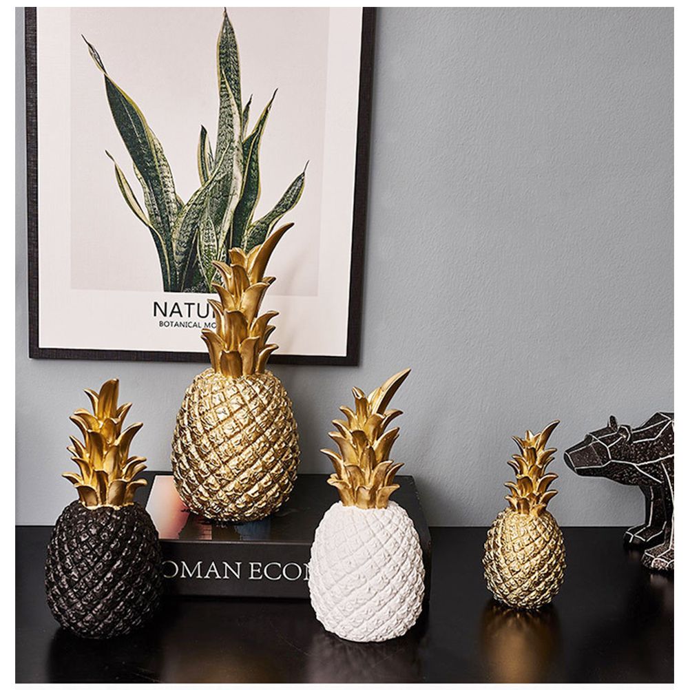 Nordic Modern Resin Pineapple Decor Living Room Wine Cabinet Window Desktop Home Decoration
