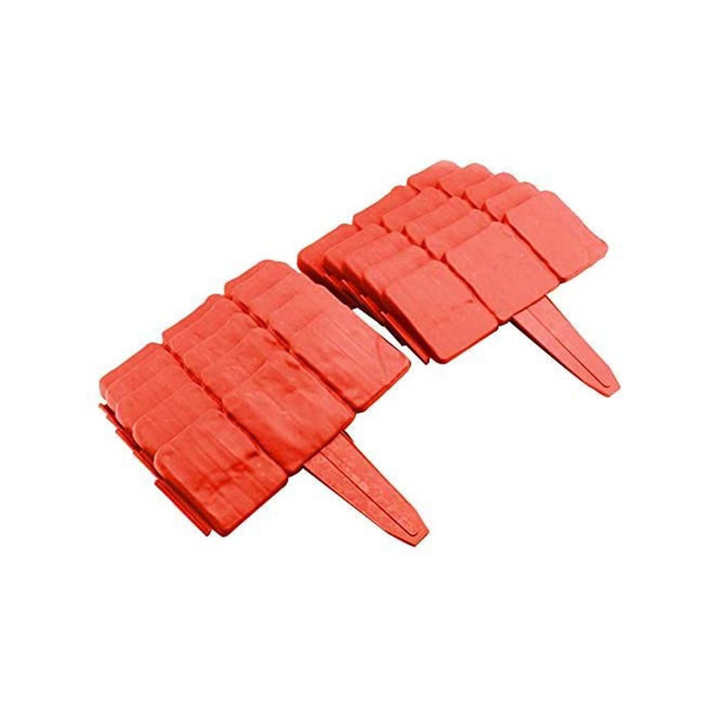 20pcs Landscape Edging Border Plastic Garden Fence Lawn Decorative Border