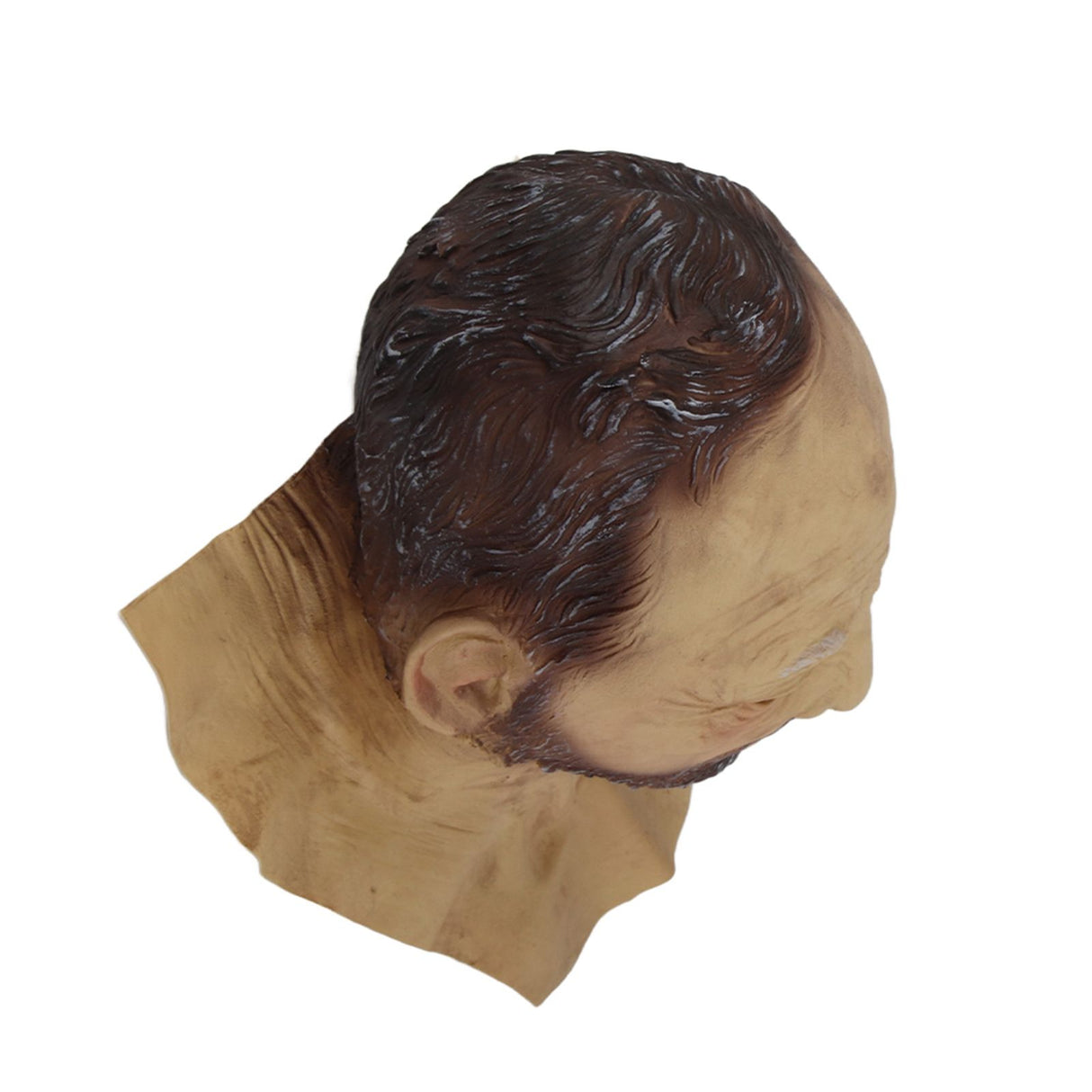 Halloween Latex Old Man Face Cover Halloween Fancy Dress Head for Masquerade Realistic Headgear