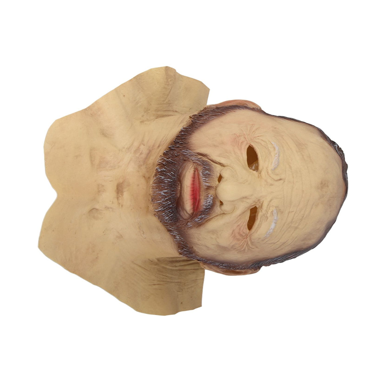 Halloween Latex Old Man Face Cover Halloween Fancy Dress Head for Masquerade Realistic Headgear