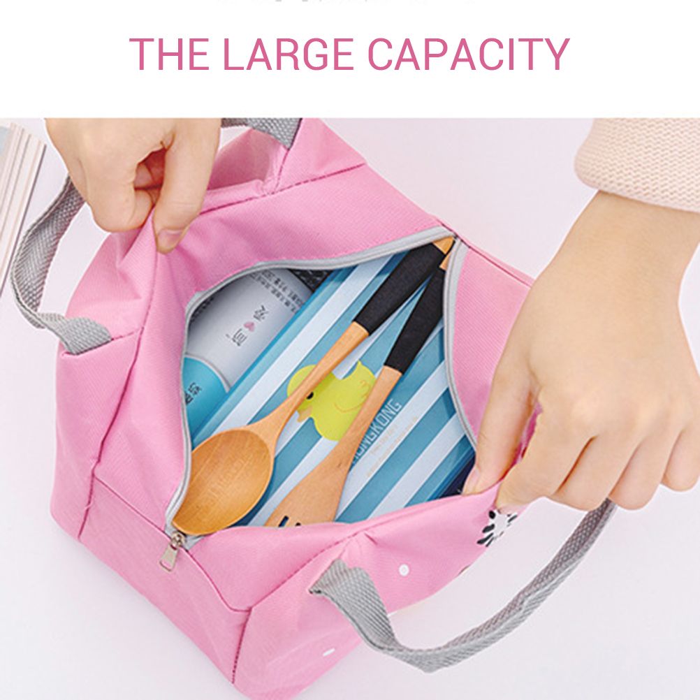 Portable Waterproof Thermal Cooler Insulated Lunch Bag Carry Tote Picnic Storage Bag