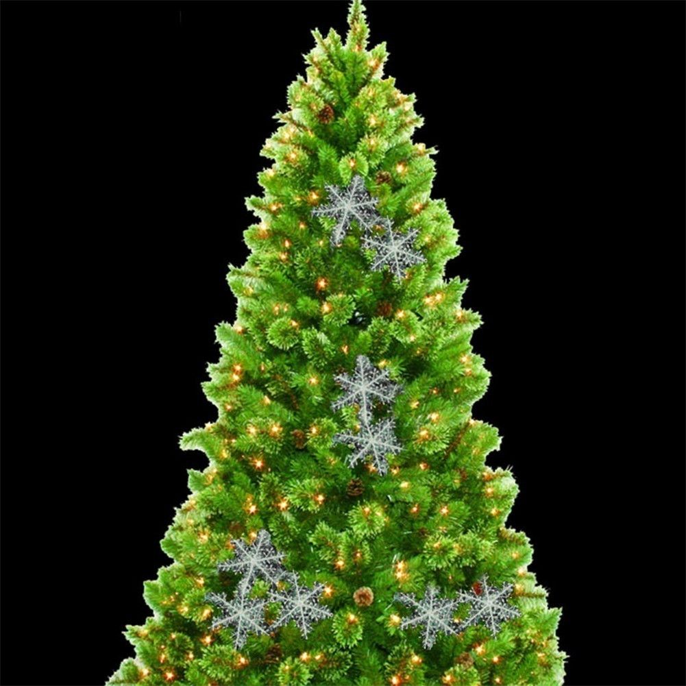 Christmas Snowflake Ornaments Christmas Tree Decorative Hanging Ornament Home Festival Decor