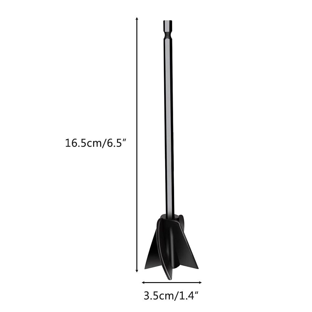 Resin Mixer Epoxy Mixer Paddles Paint Mixer for Drill Reusable Bidirectional Paint Stirrer for Drill Epoxy and Paint Mixer Drill Attachment