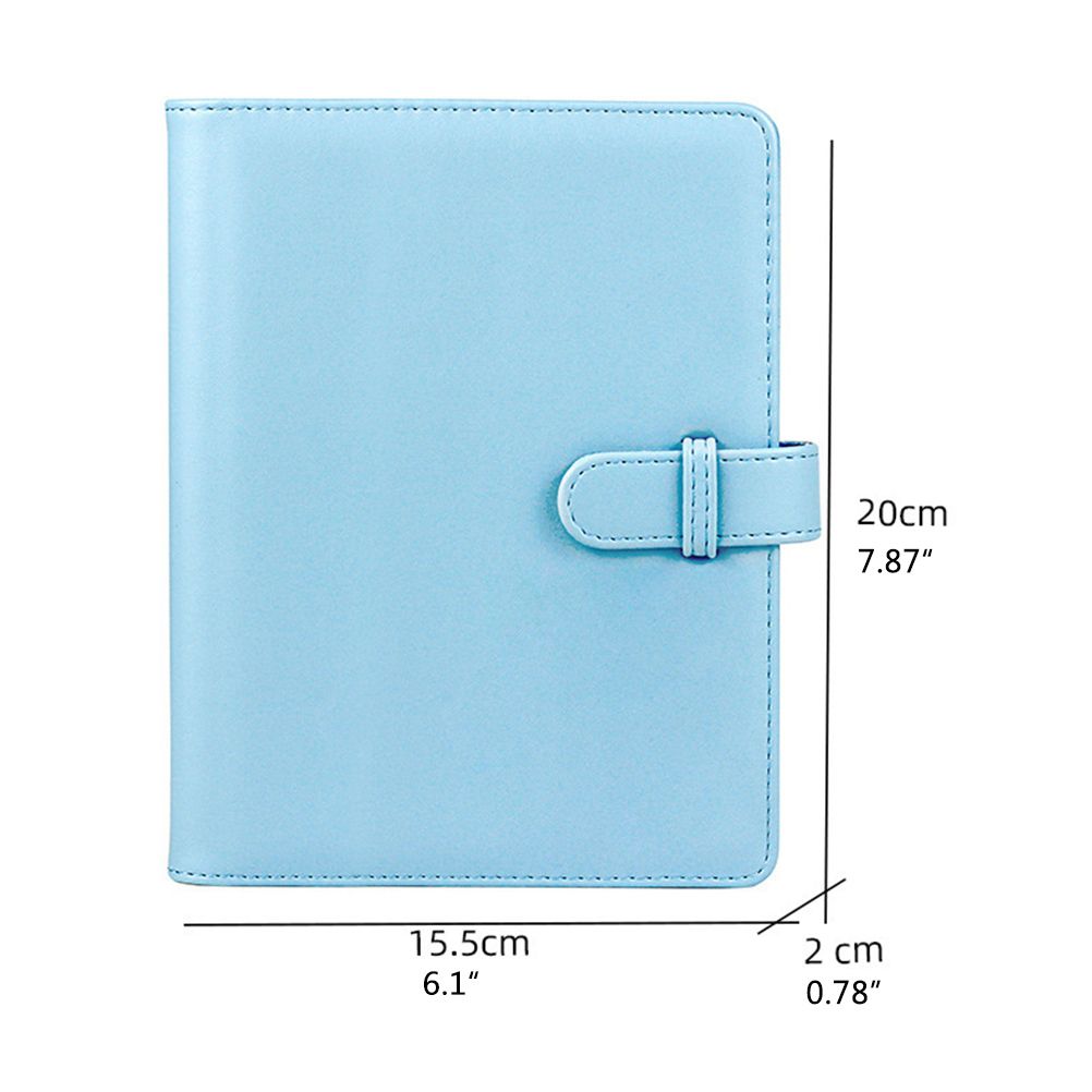 Retro Photo Album 128 Photos Pocket Album PU Cover Picture Album Photo Album Birthday Wedding Gift