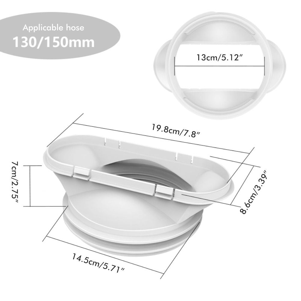 Portable Air Conditioner Window Kit Adjustable Window for Air Conditioner Sliding AC Window Vent Kit