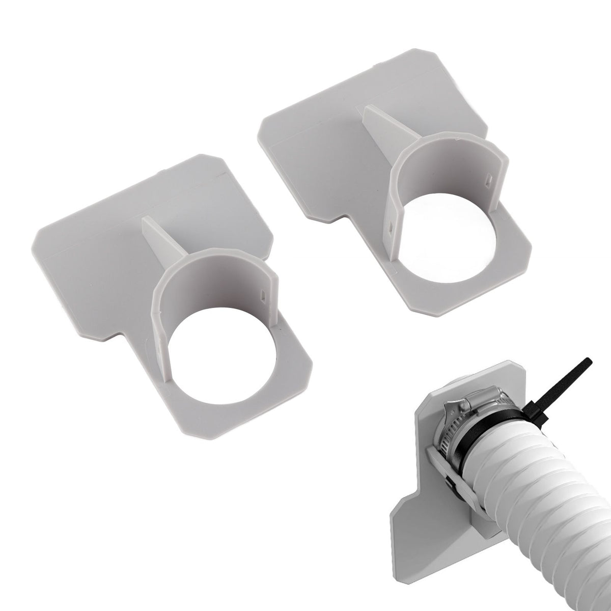 2Pcs Swimming Pool Pipe Holders Swimming Pool Hose Support Brackets Hose Clamps Pool Accessories