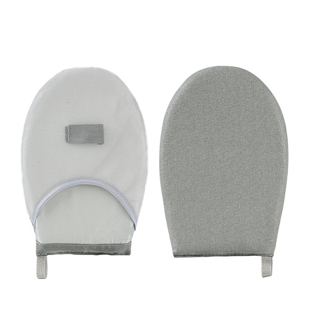 Garment Ironing Glove Protective Anti Steam Mitt with Finger Loop Heat Resistant Clothes Gloves
