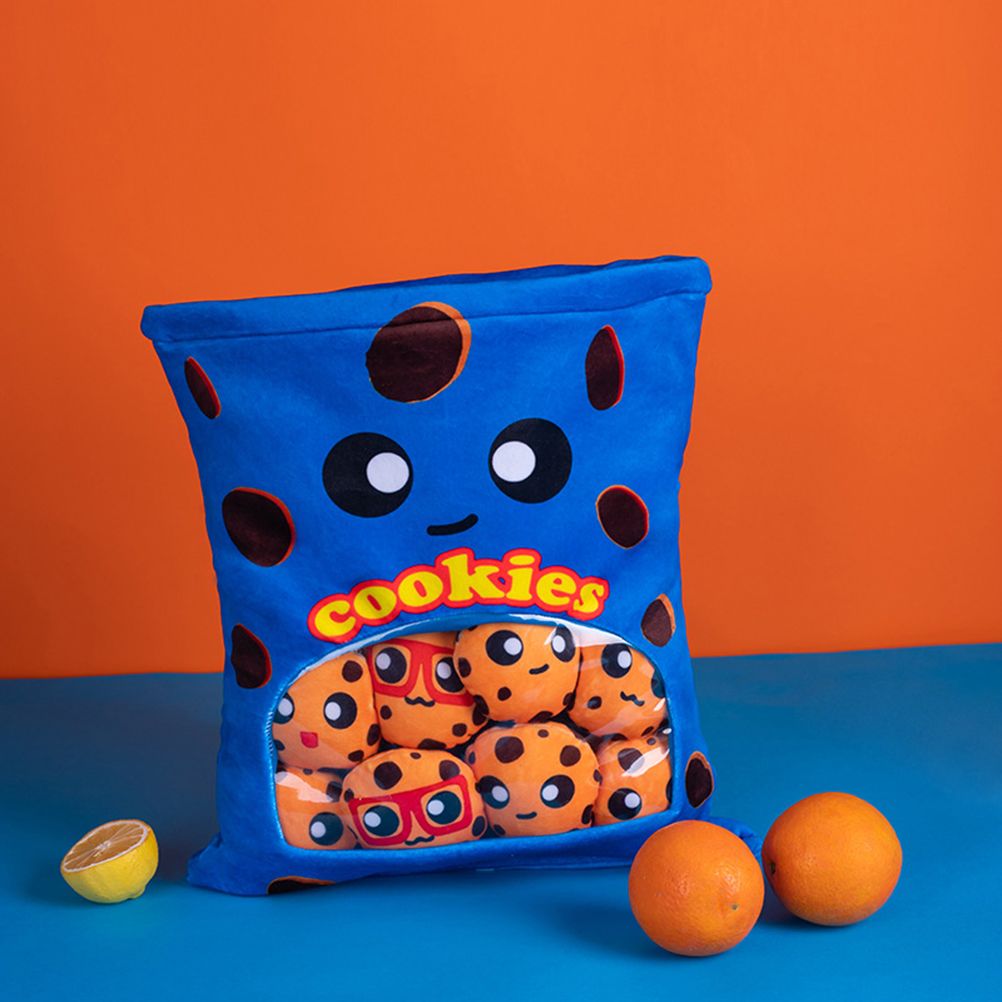 Cheese Puff Plush Toy Soft Cheesy Puff Plush Toy Puff Balls Cute Snack Filled Pillow Small Plush Doll Plush Birthday Gift