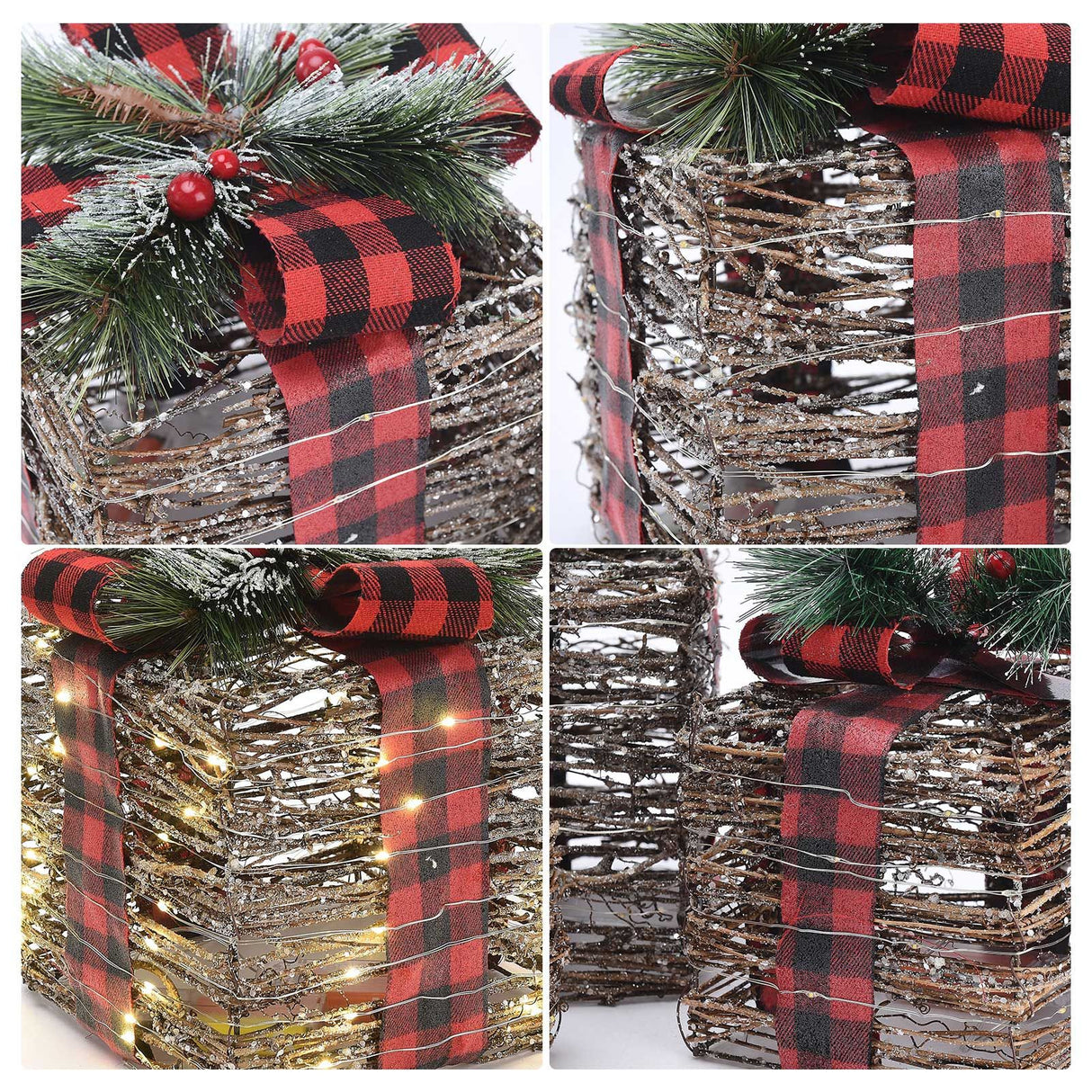 Christmas Decoration Gift Box Courtyard Decoration Window Decoration Props
