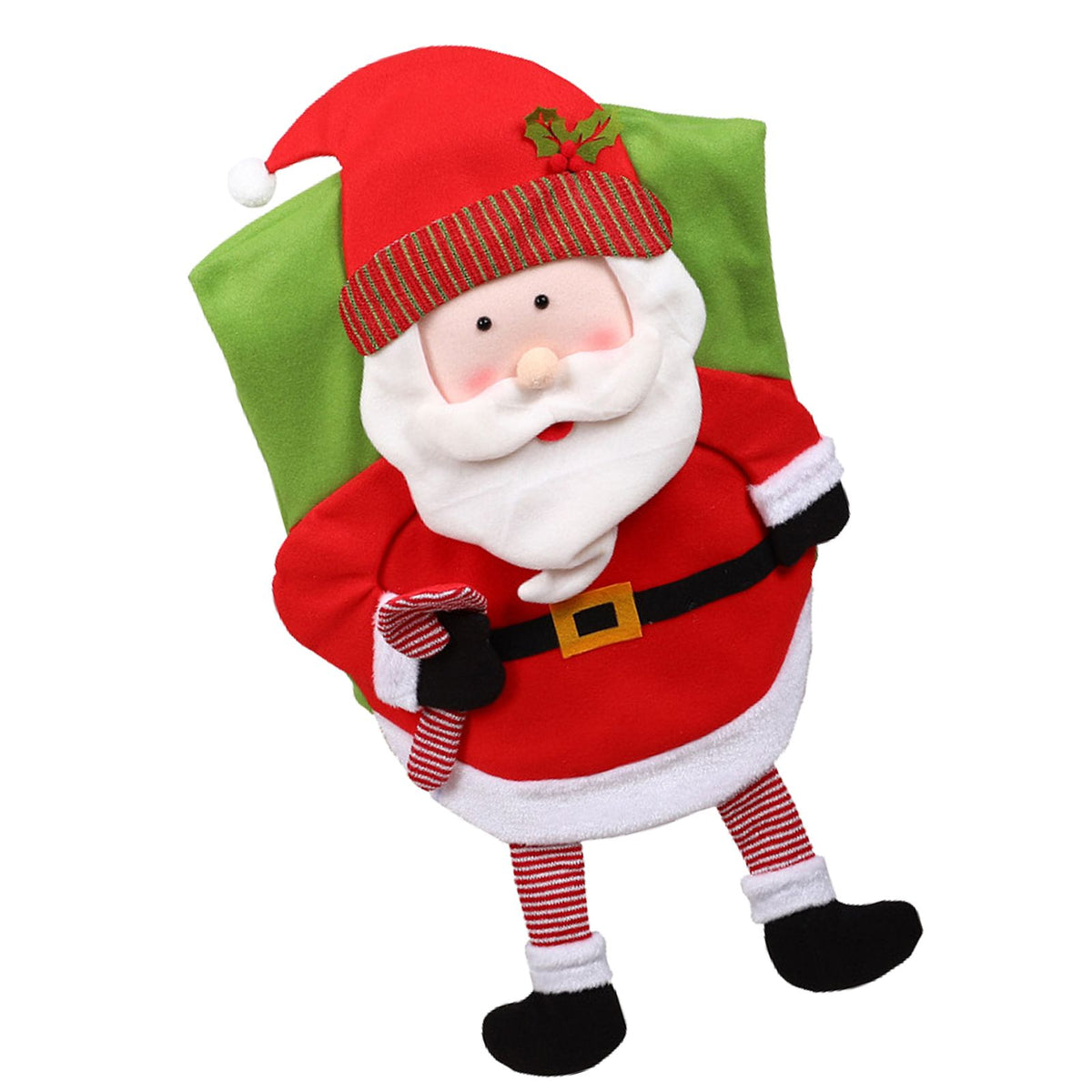 Christmas Decoration Chair Festival Cover Chair Cover Ornament Dinner Decor