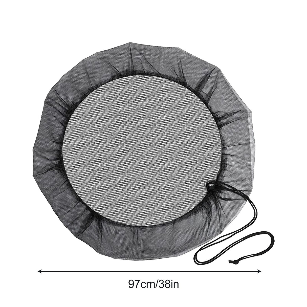 Outdoor Rain Bucket Net Cover Bucket Bug Proof Net Cover Water Tank Screen Protective Cover Rain Bucket Filter Protective Cover