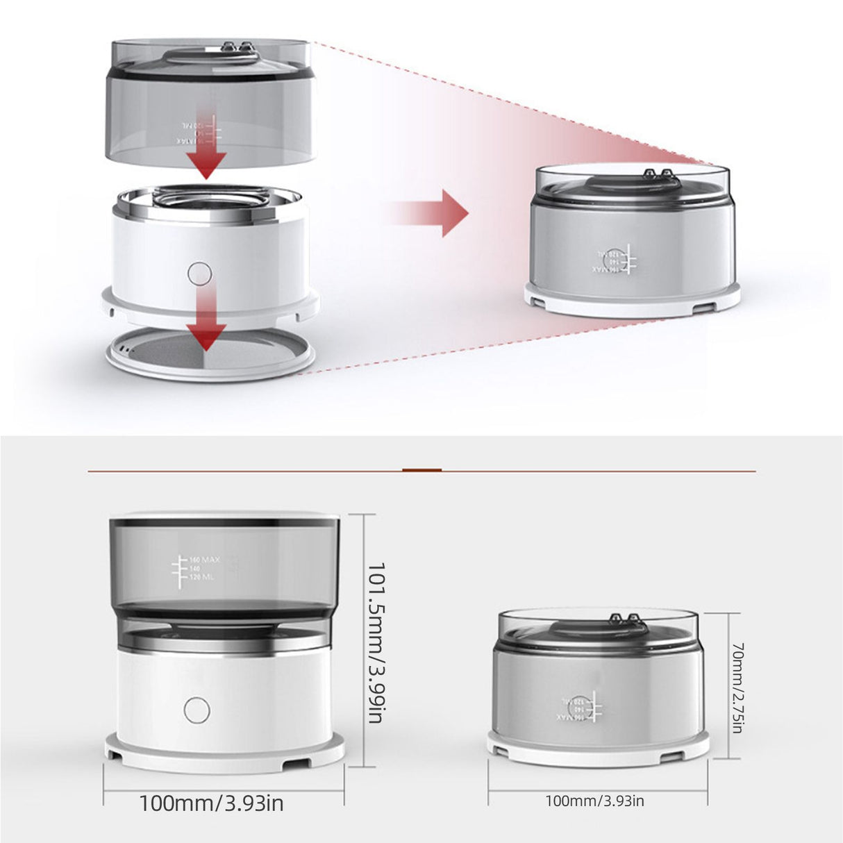 Mini Coffee Machine Outdoor Travel Camping Portable Manual Drip Coffee Maker