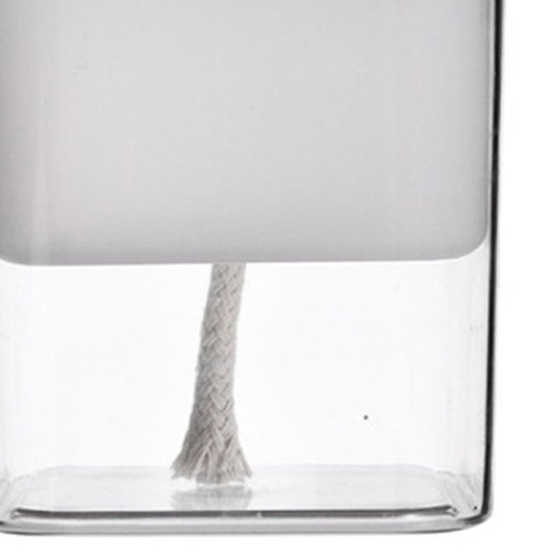 Water Absorption Planter Indoor Self Absorbed Watering Pot Flower Container for Office Home Semitransparent