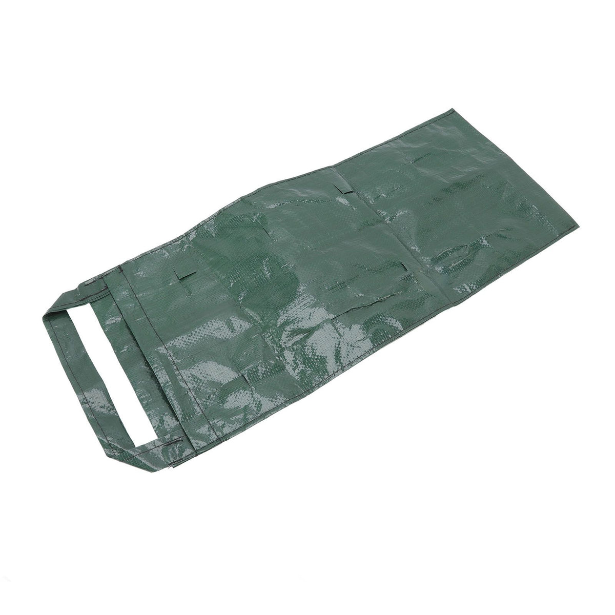 Hanging Planting Bag Multi Holes PE Plant Grow Pouch for Strawberry Vegetable Flower Green 8 Holes