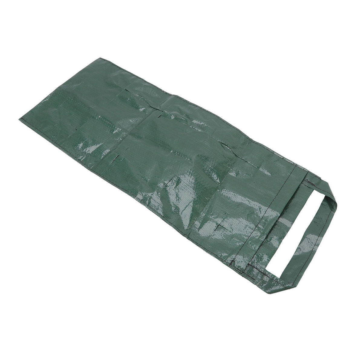 Hanging Planting Bag Multi Holes PE Plant Grow Pouch for Strawberry Vegetable Flower Green 8 Holes