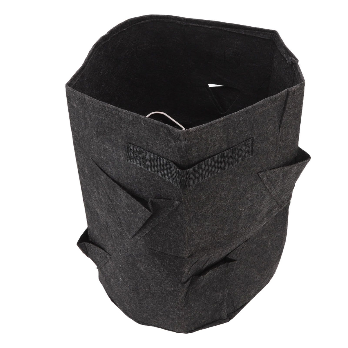 Strawberry Grow Bag 8 Holes Breathable Reusable Multipurpose Garden Grow Bag for Gardens