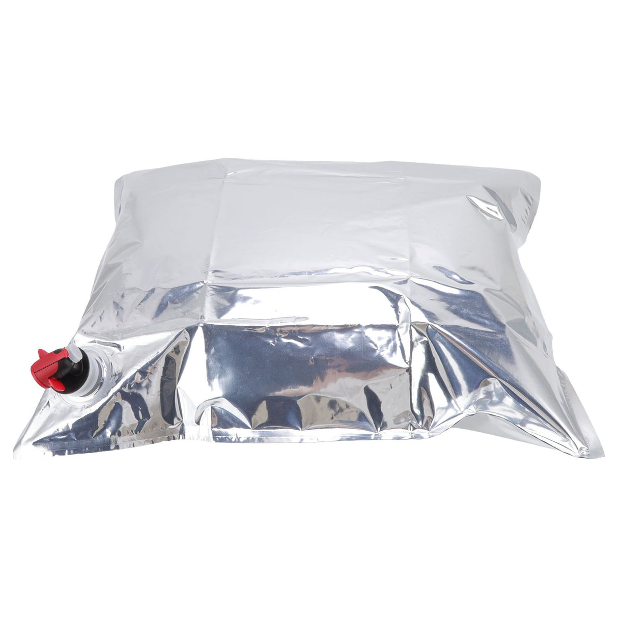 12PCS Water Storage Container Foldable Heat Preservation Emergency Water Bag with Tap for Camping