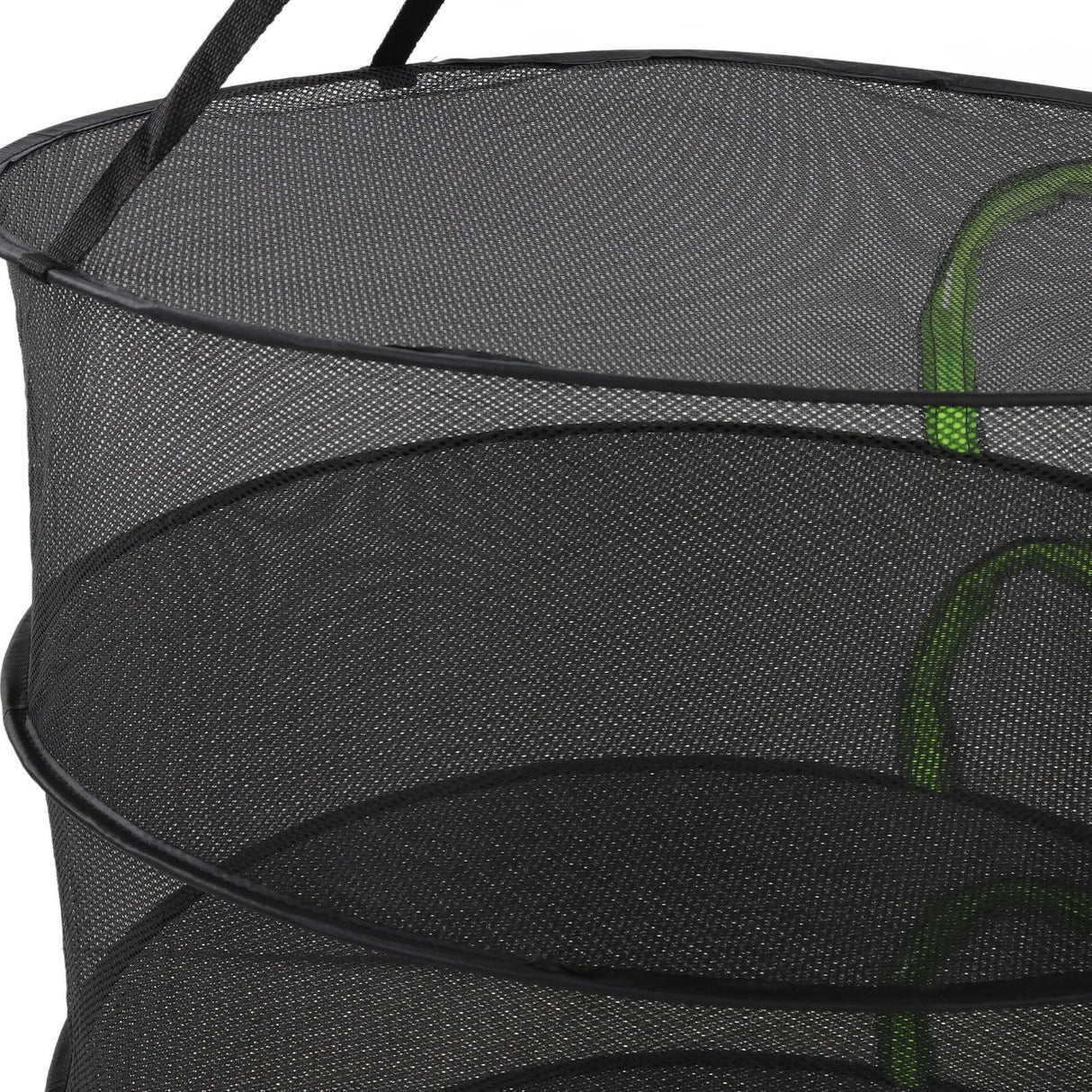 Foldable Plant Drying Net Multilayer Zipper Closure Design 60cm Diameter Herb Buds Dry Net with Storage Bag 6 Layers
