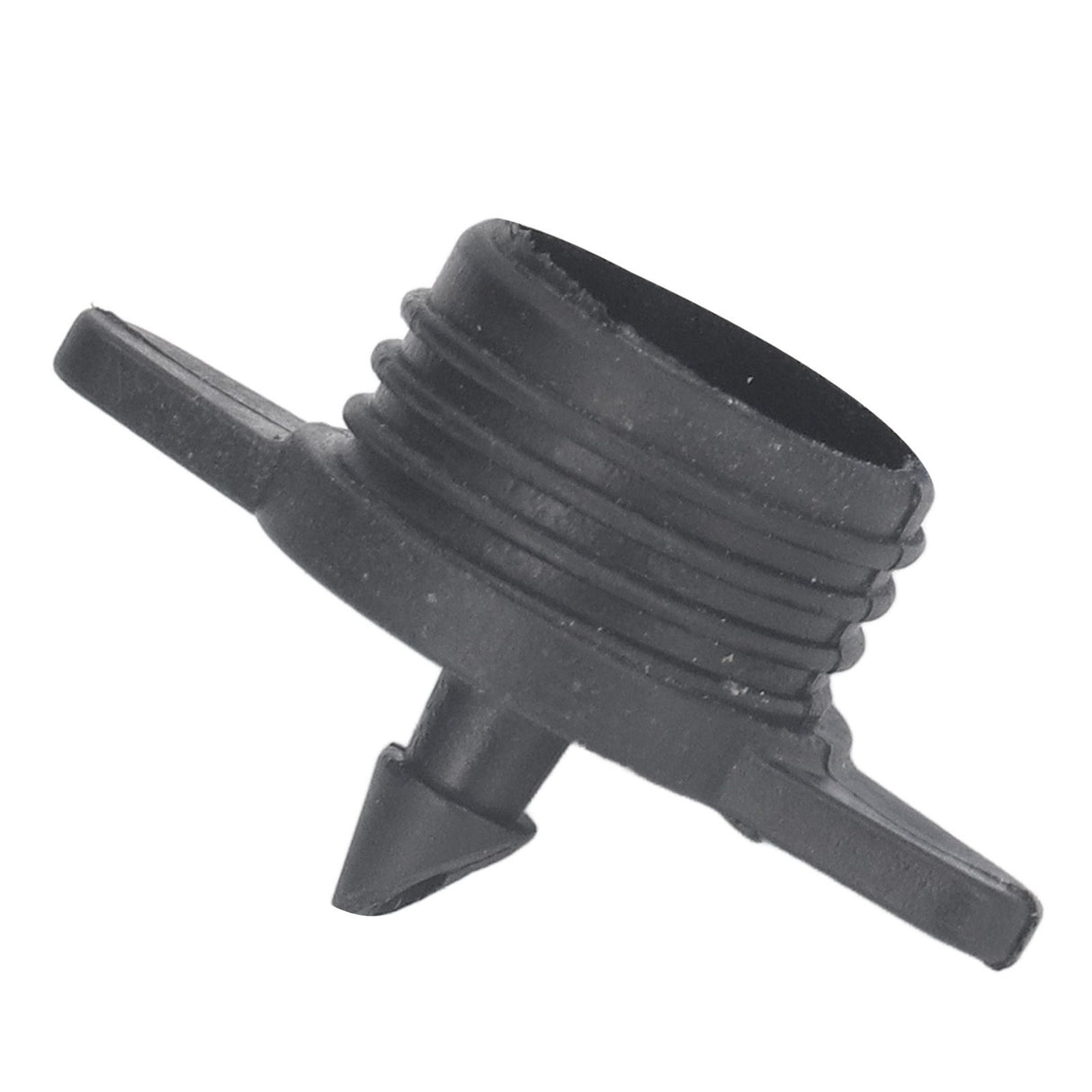 100pcs Drip Emitter 4mm Pressure Compensation Uniform Flowing PP Irrigation Watering Dripper Emitter for Large Terrain 4L Black