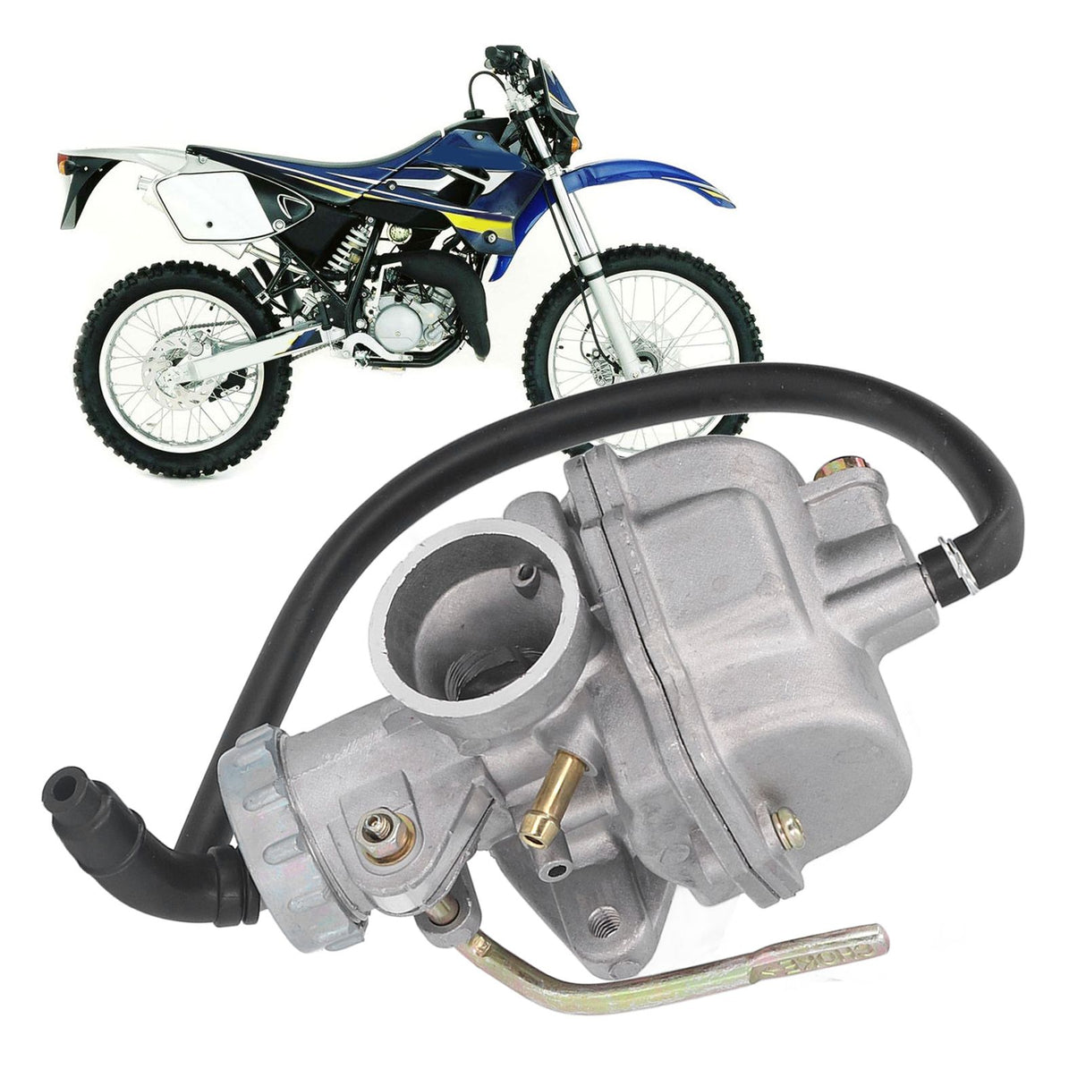 PZ16 Carburetor Replacement for PZ16 for 50cc To 110cc Pit Bike Aluminum Perfect Replacement 20mm Carburetor