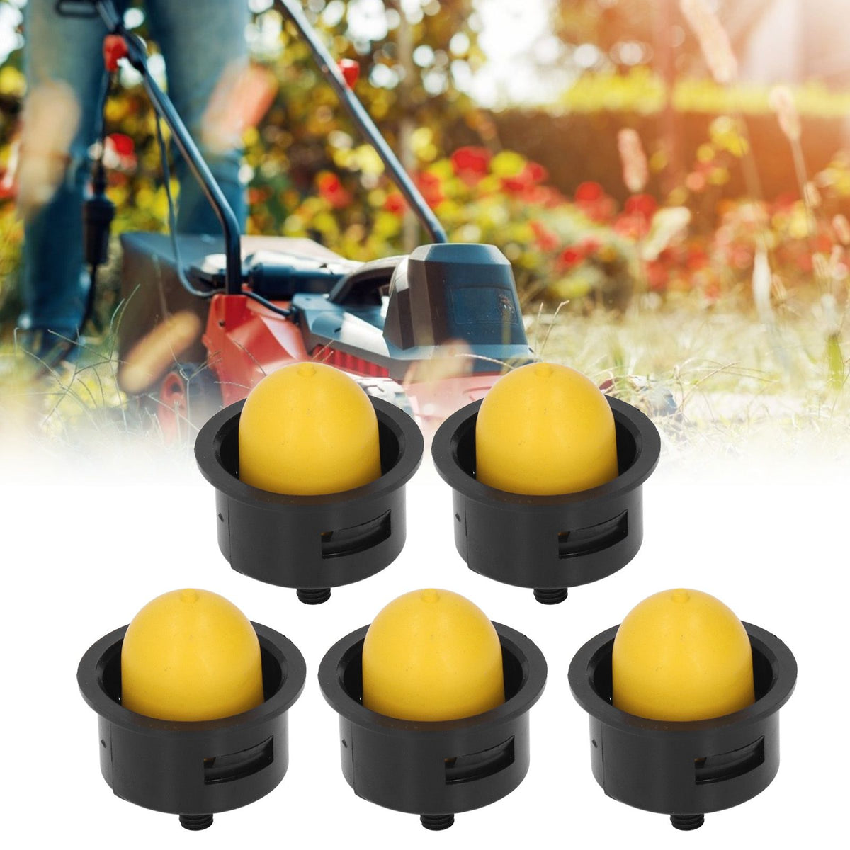 5Pcs Carburetor Blowers Primer Bulb Lawn Mower Tool for Fuxtec FX RM Series Lawn Mower Carburetor Blowers