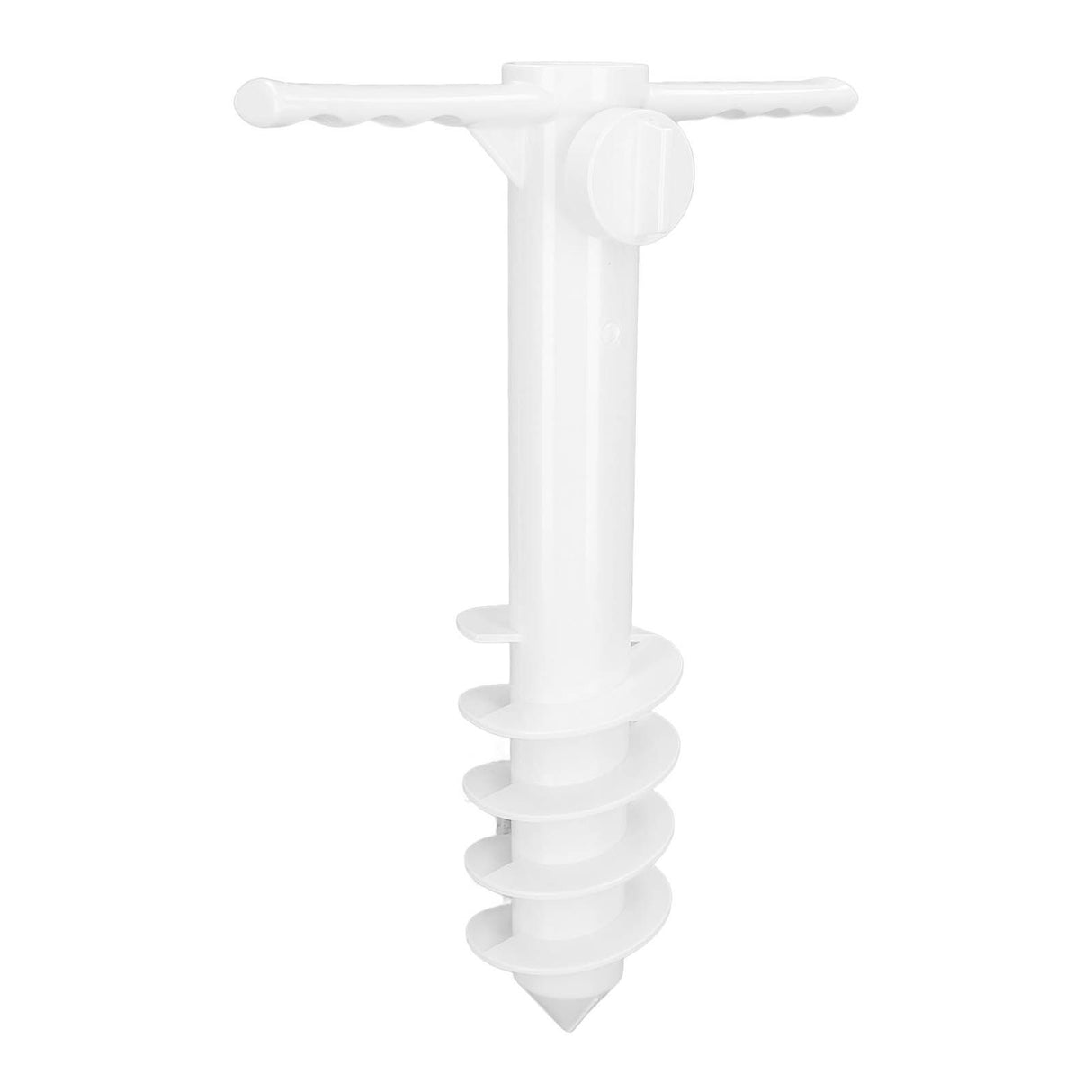Beach Umbrella Sand Anchor Multifunction Safe Umbrella Holder Stand with 5 Spiral Screw for Beach Lawn Water Park