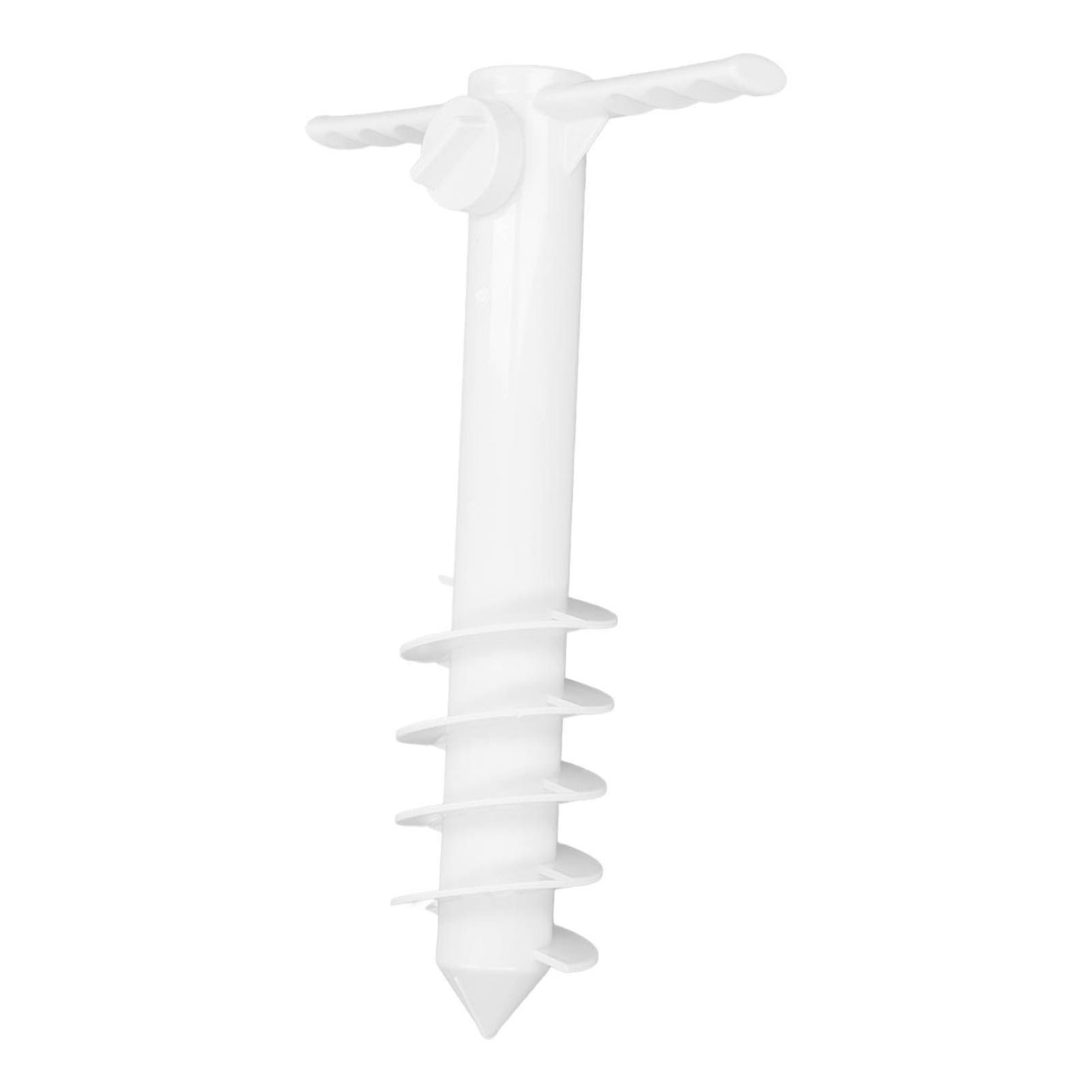Beach Umbrella Sand Anchor Multifunction Safe Umbrella Holder Stand with 5 Spiral Screw for Beach Lawn Water Park