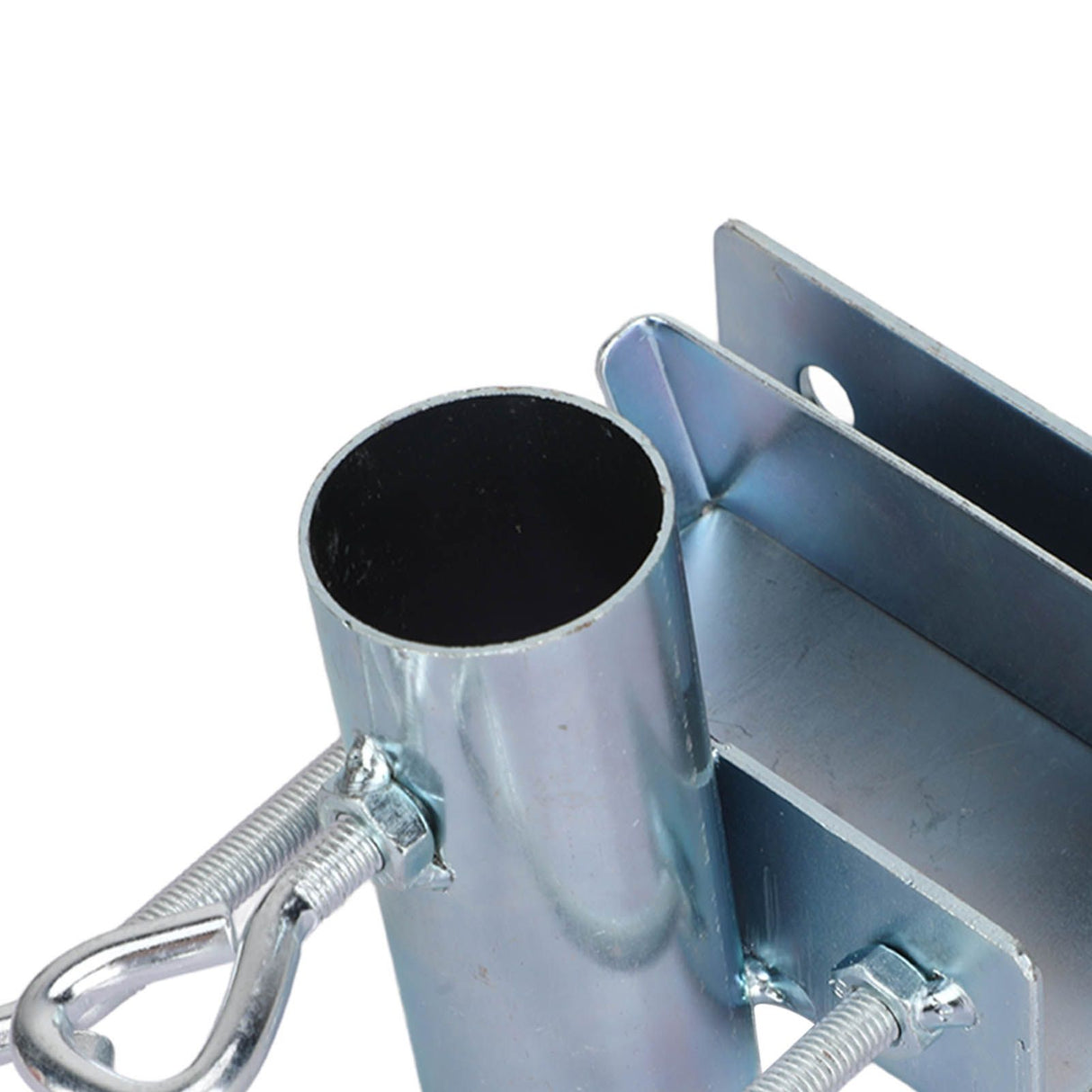 Sun Umbrella Mounting Clip Iron Parasol Fixing Clip Clamp Truck Umbrella Stand Clip for Balcony Railing