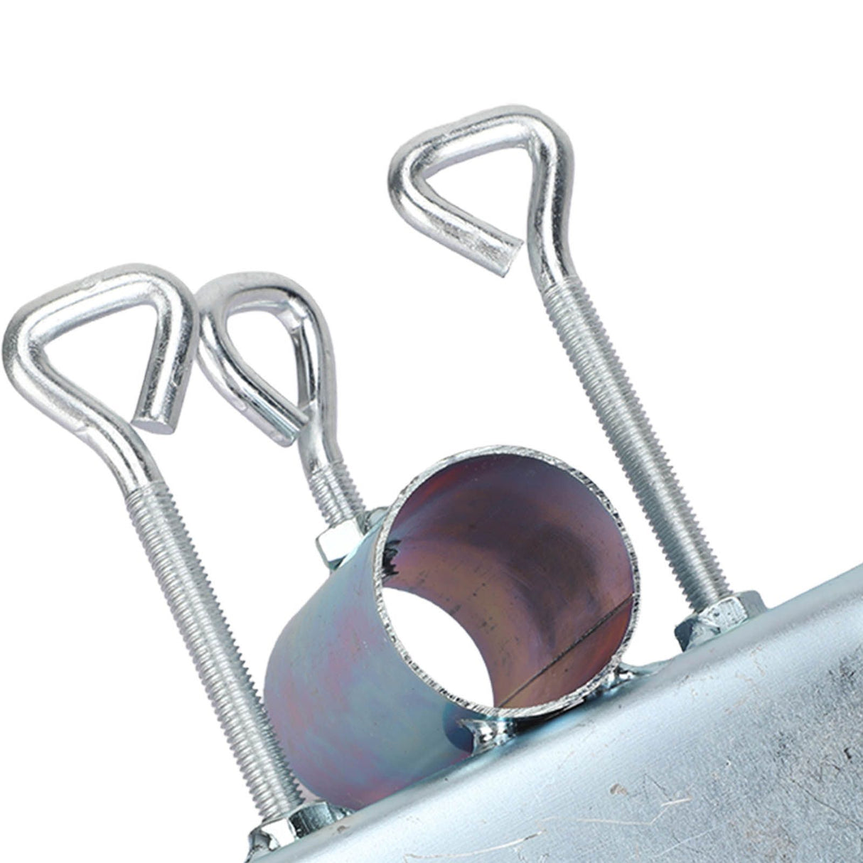 Sun Umbrella Mounting Clip Iron Parasol Fixing Clip Clamp Truck Umbrella Stand Clip for Balcony Railing