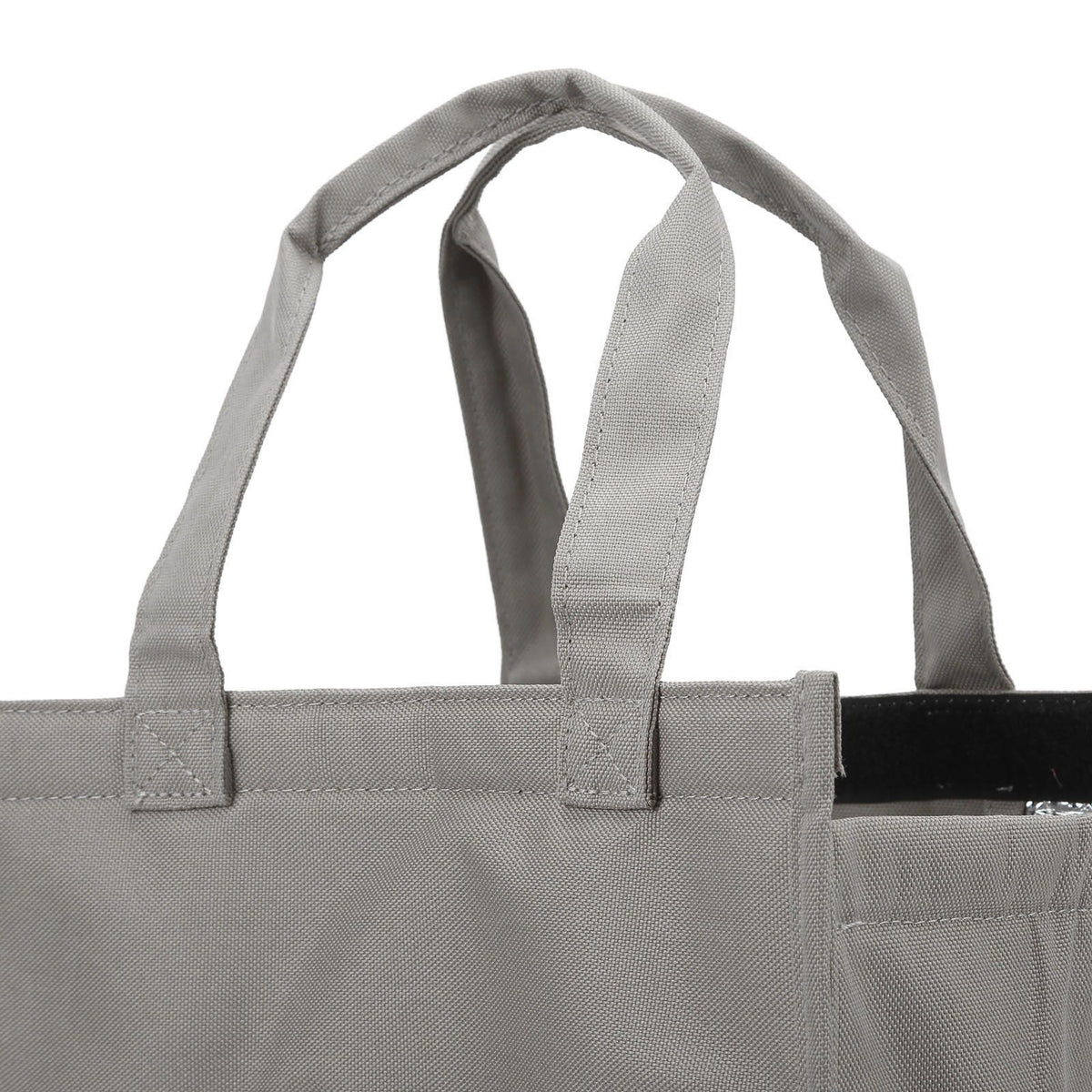 Aluminum Foil Simple Thermal Insulation Lunch Box Bag Oxford Cloth Large Capacity Thickened Bento Bag Grey