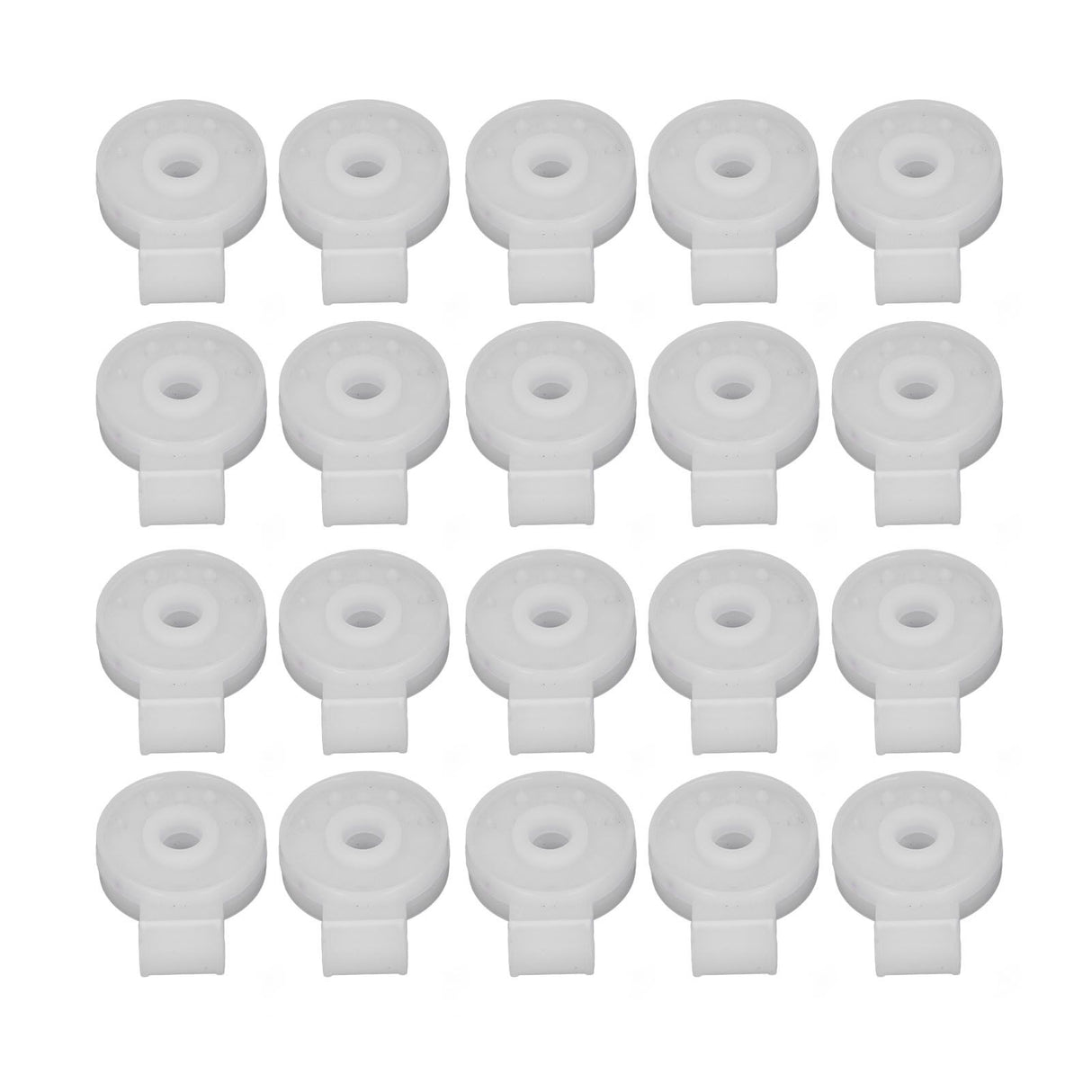 20Pcs Sunshade Net Clip Round Shade Cloth Clips Greenhouse Film Fixing Clamp for Tent Greenhouse Accessories