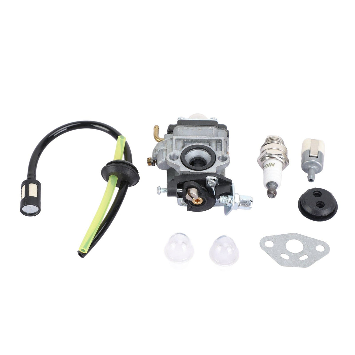 Lawn Mower Carburetor Kit Spark Plug Filter Line for TH23 TH26 TH34 23CC 25CC 26CC 33CC 35CC