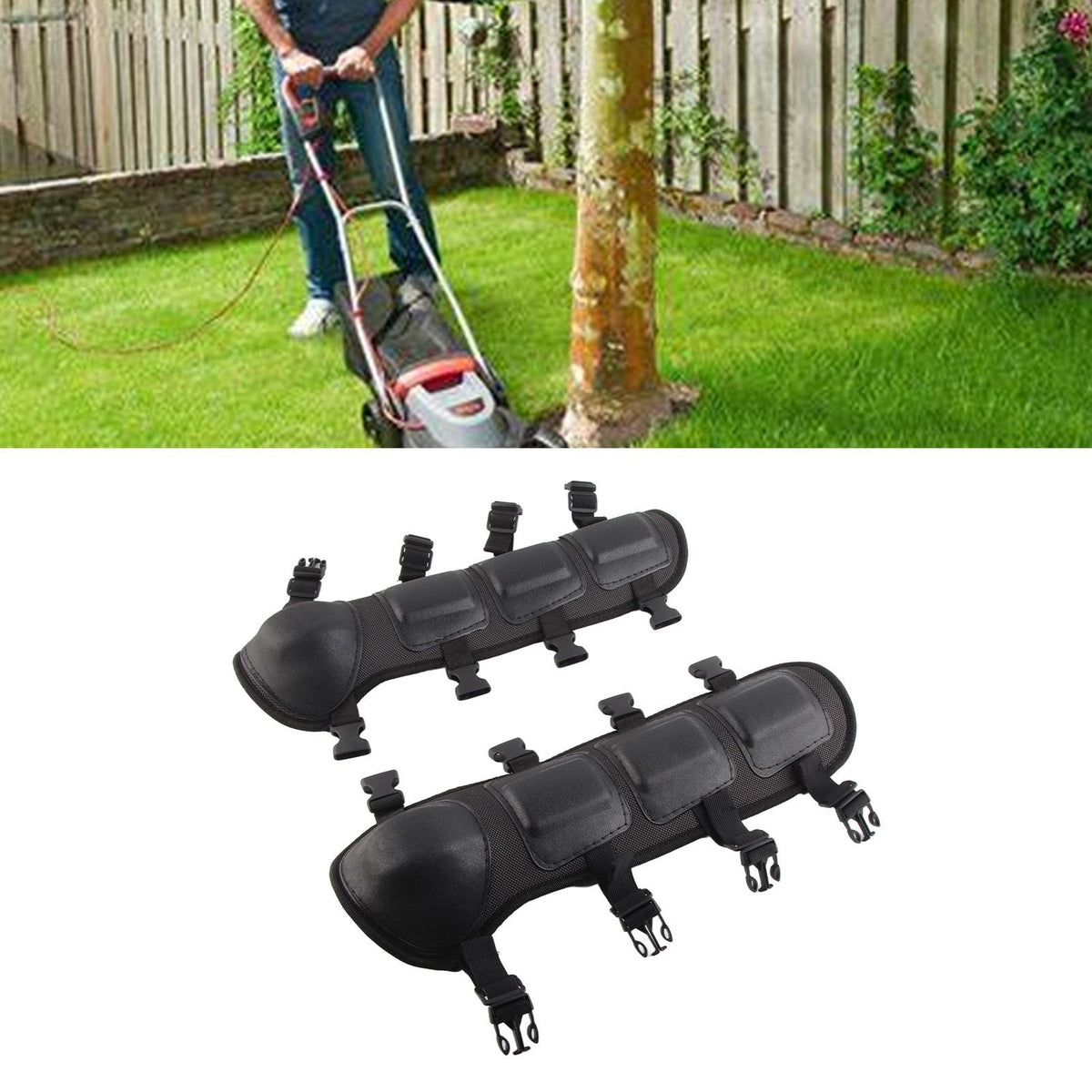 Knee Pads High Strength Protection Comfortable Easy Remove Optimal Fit Ventilation Chain Saw Shin Guards