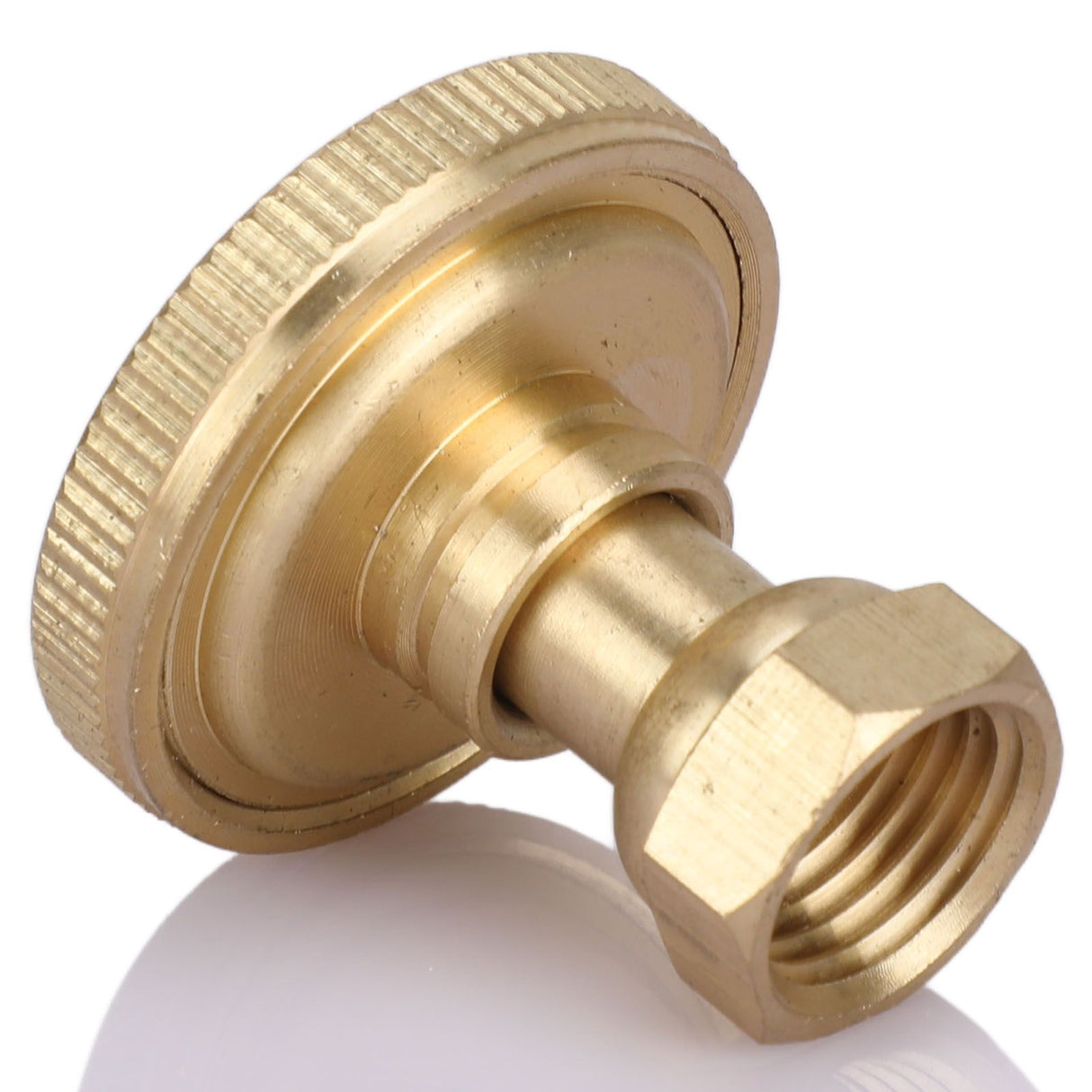Garden Atomizing Nozzle Copper G3/8 Internal Thread Straight Head 8 Holes Water Pipe Spray Head for Agricultural