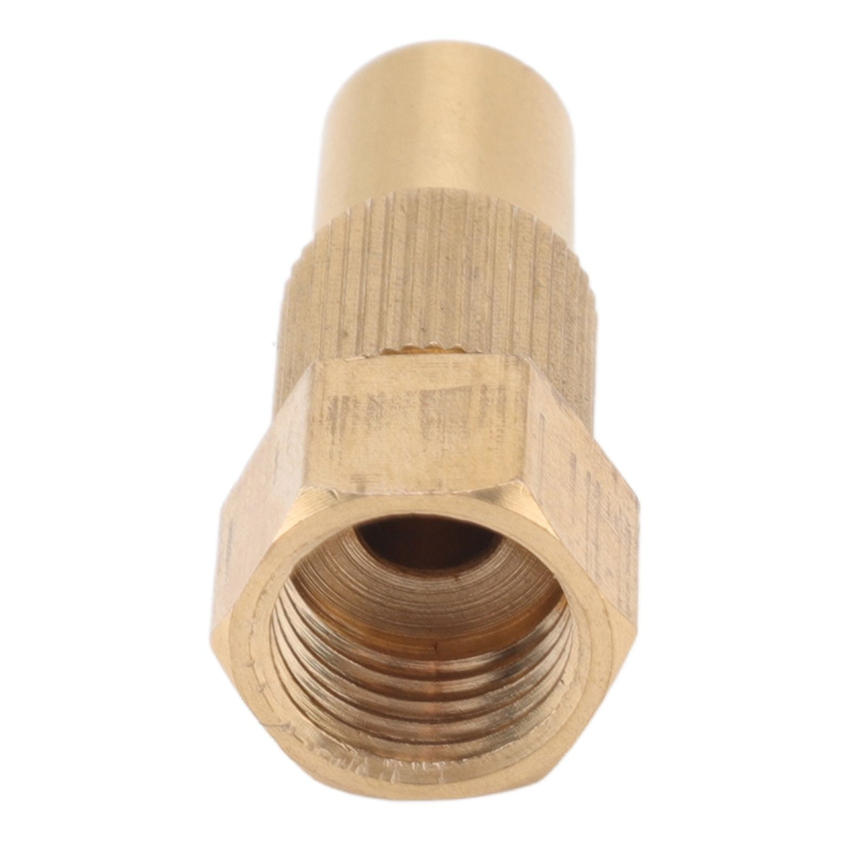 G3/8 Internal Thread High Pressure Sprayer Nozzle Ceramic Brass Watering Tool for Courtyard Agriculture 1.2mm/0.05in Hole