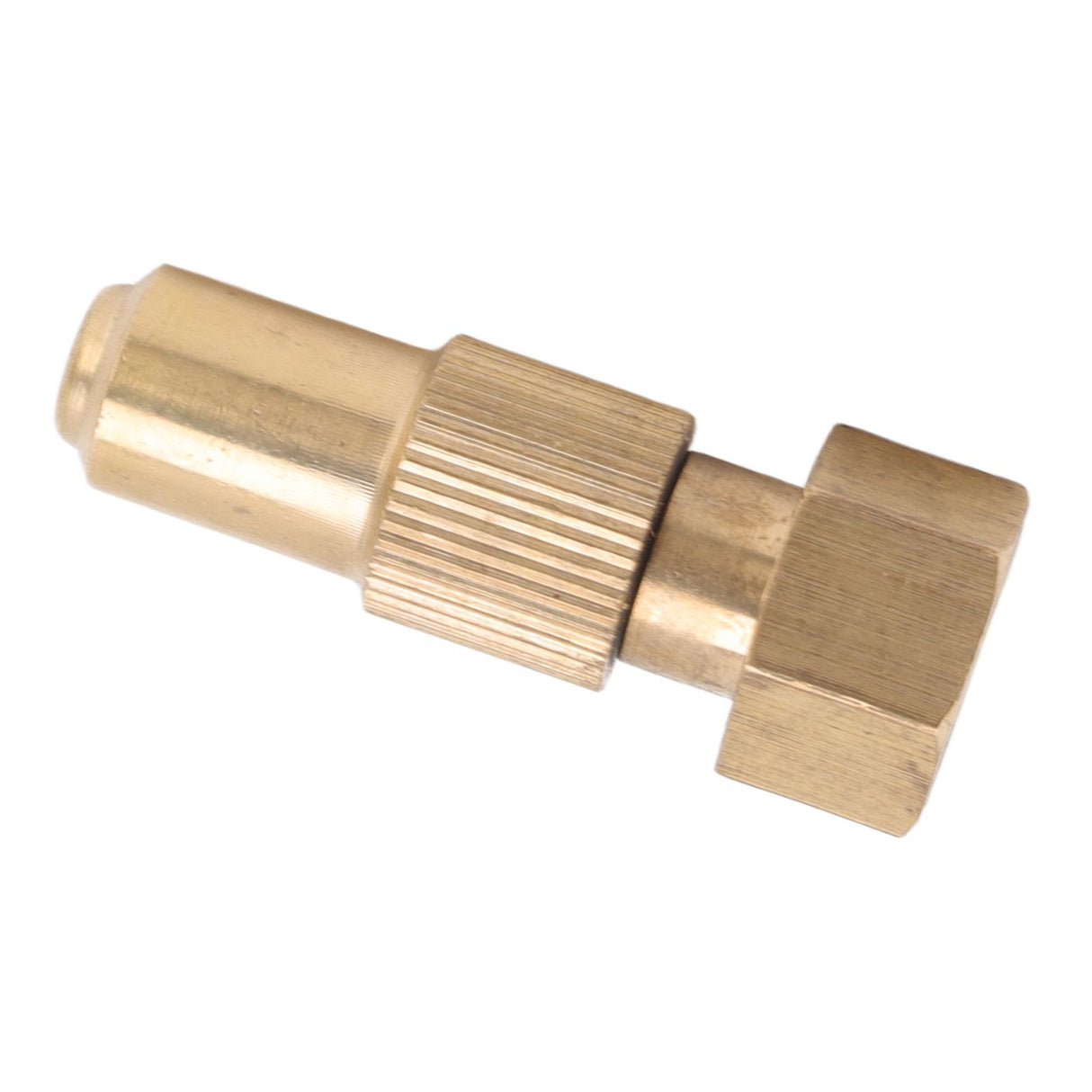 G3/8 Internal Thread High Pressure Sprayer Nozzle Ceramic Brass Watering Tool for Courtyard Agriculture 1.5mm/0.06in Hole