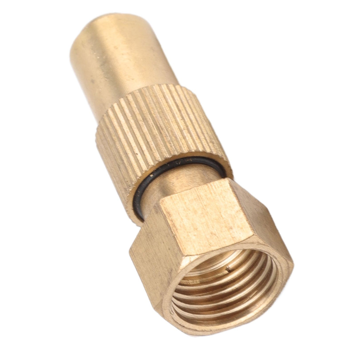 G3/8 Internal Thread High Pressure Sprayer Nozzle Ceramic Brass Watering Tool for Courtyard Agriculture 1.5mm/0.06in Hole