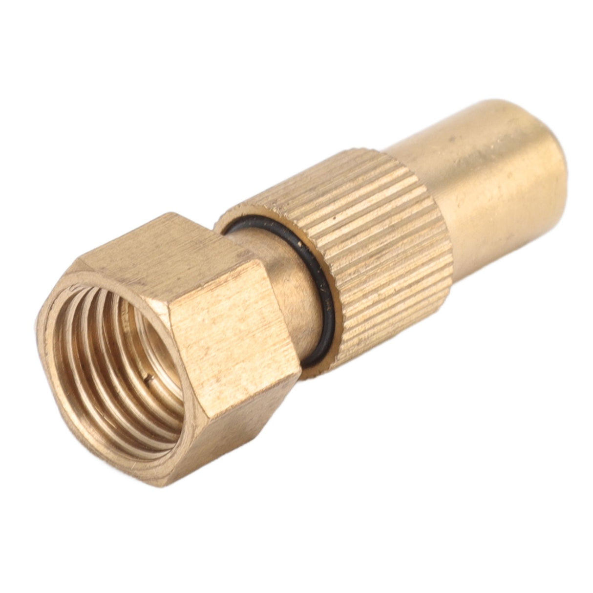 G3/8 Internal Thread High Pressure Sprayer Nozzle Ceramic Brass Watering Tool for Courtyard Agriculture 1.5mm/0.06in Hole