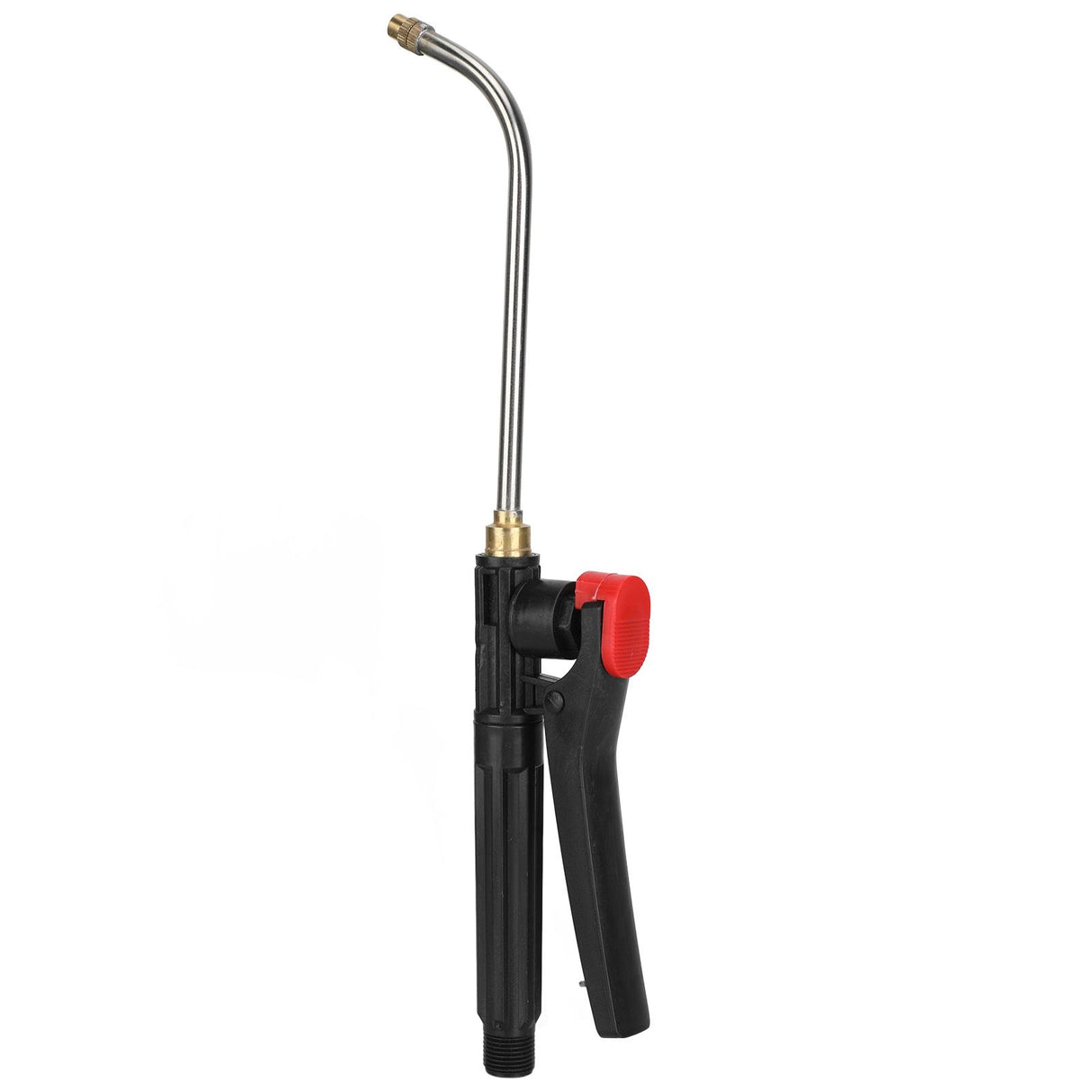 Garden Watering Wand G3/8 External Thread Agricultural Spray Rod with Curved Nozzle Fine Atomization Adjustable Copper Nozzle